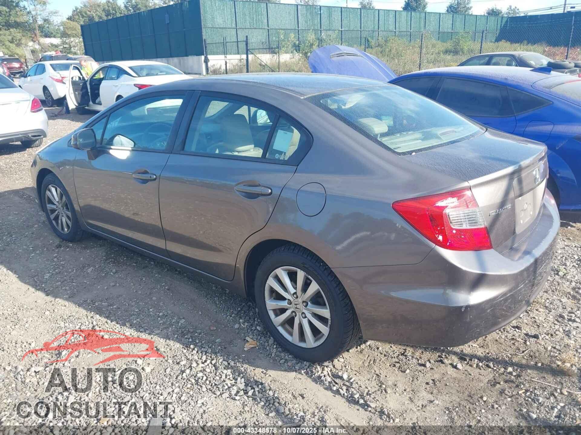 HONDA CIVIC 2012 - 19XFB2F92CE312595