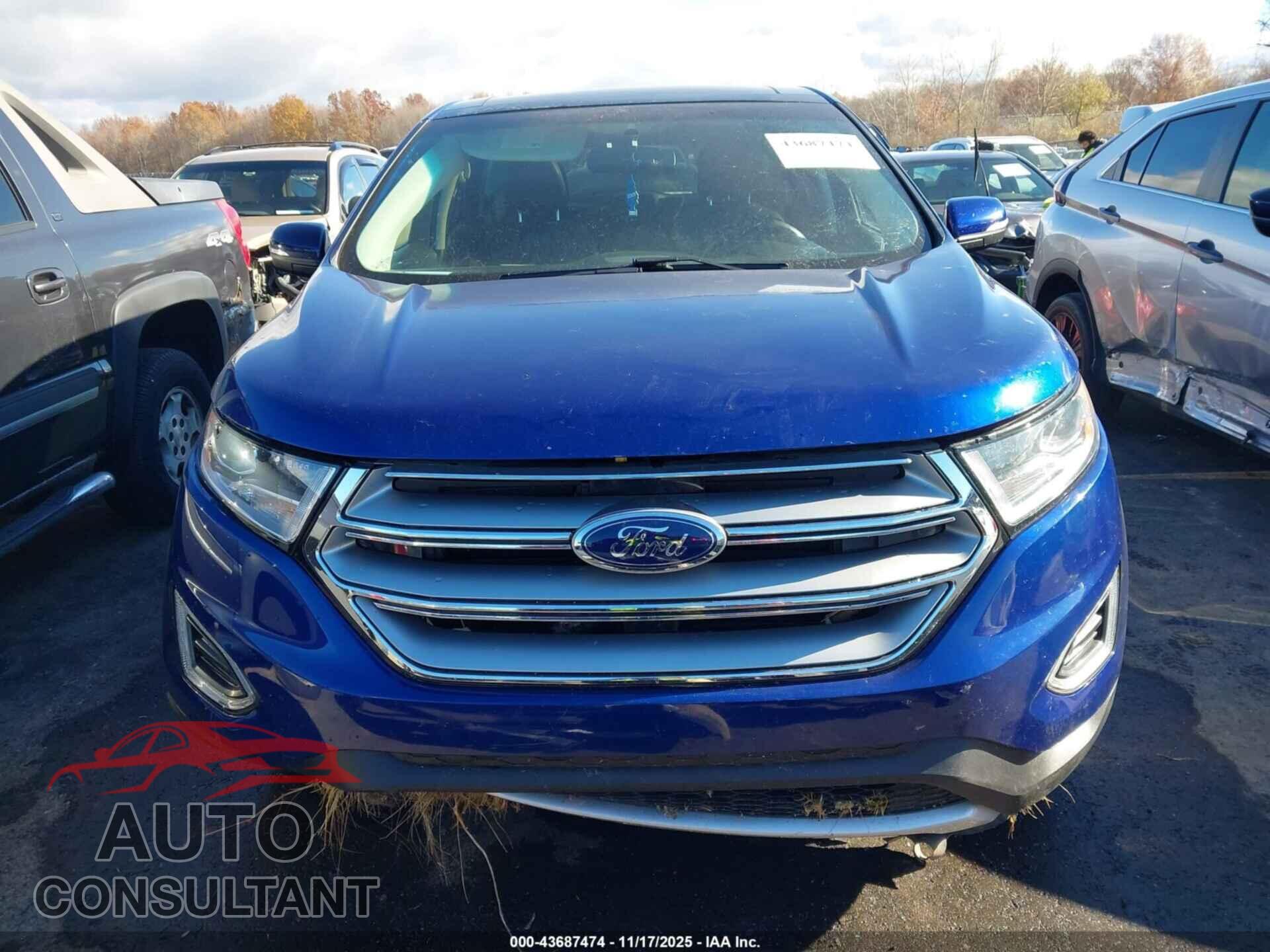 FORD EDGE 2015 - 2FMTK3J91FBB26537