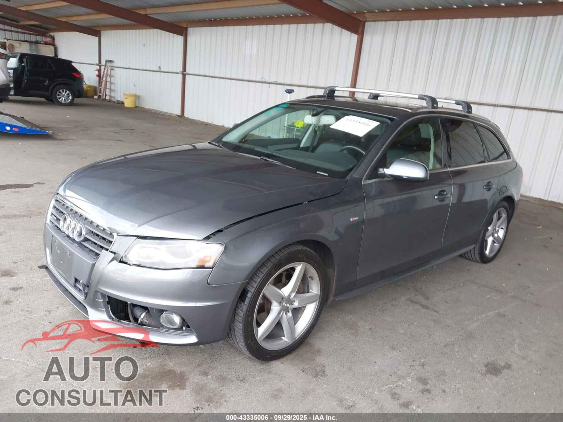AUDI A4 2012 - WAU4FAFL8CA067156