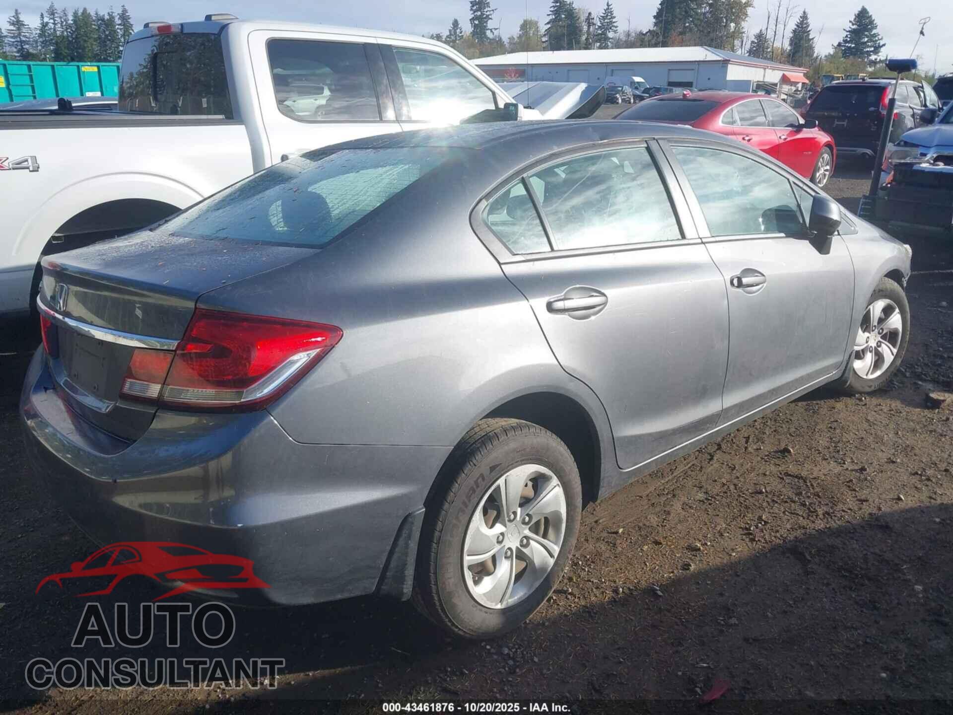 HONDA CIVIC 2013 - 19XFB2F59DE280159