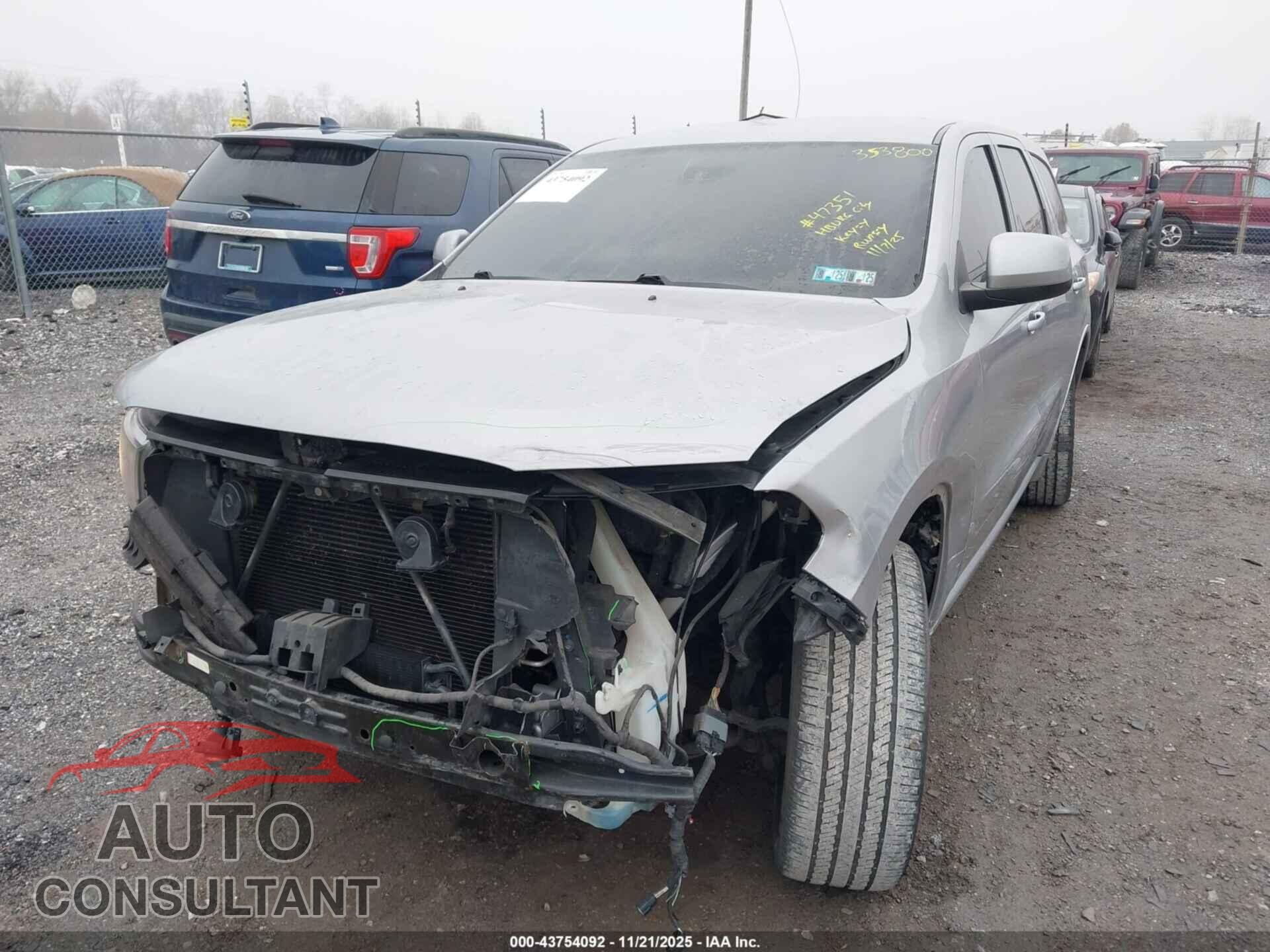 DODGE DURANGO 2014 - 1C4RDHAG3EC353800