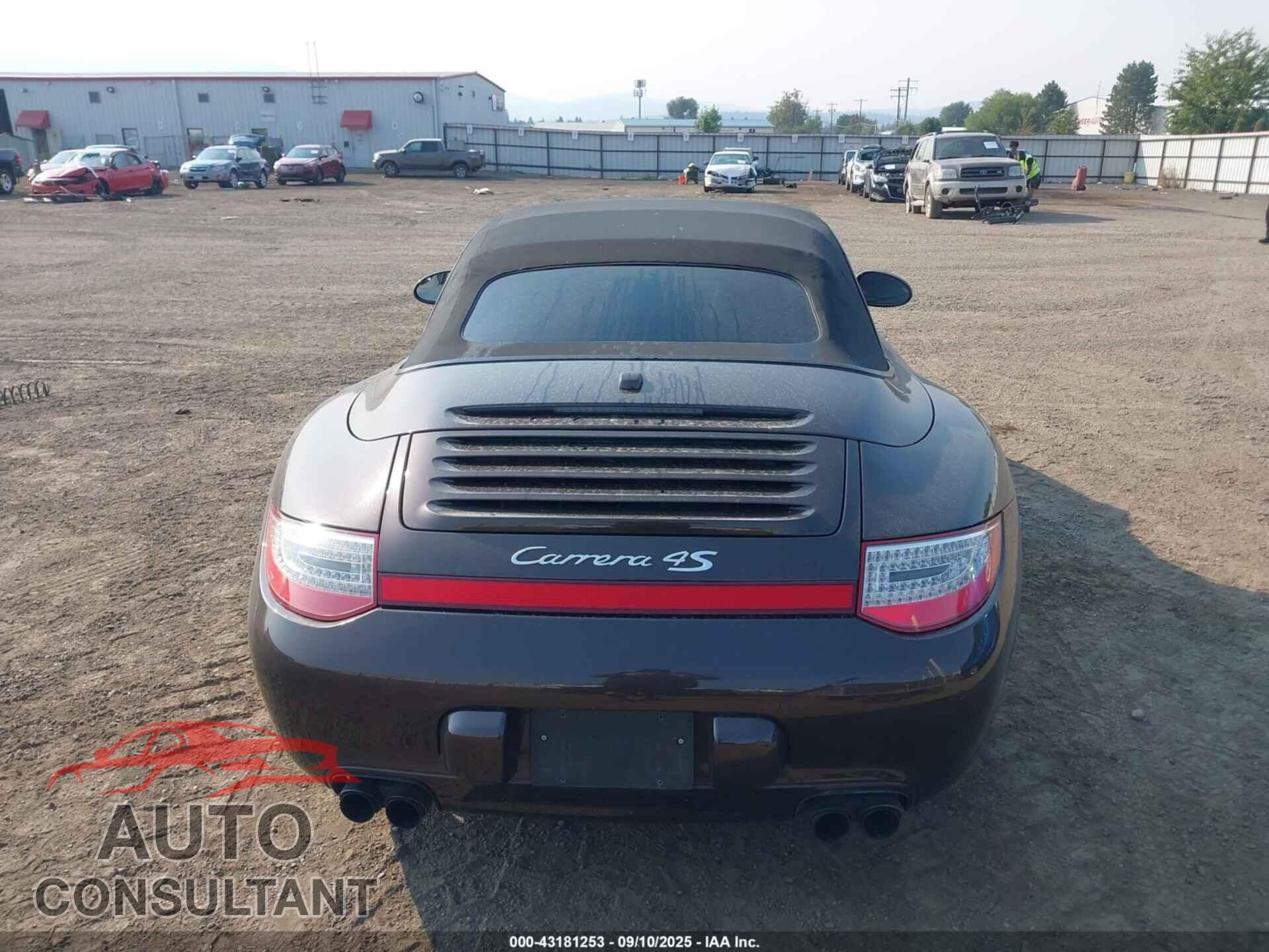 PORSCHE 911 2012 - WP0CB2A9XCS754595