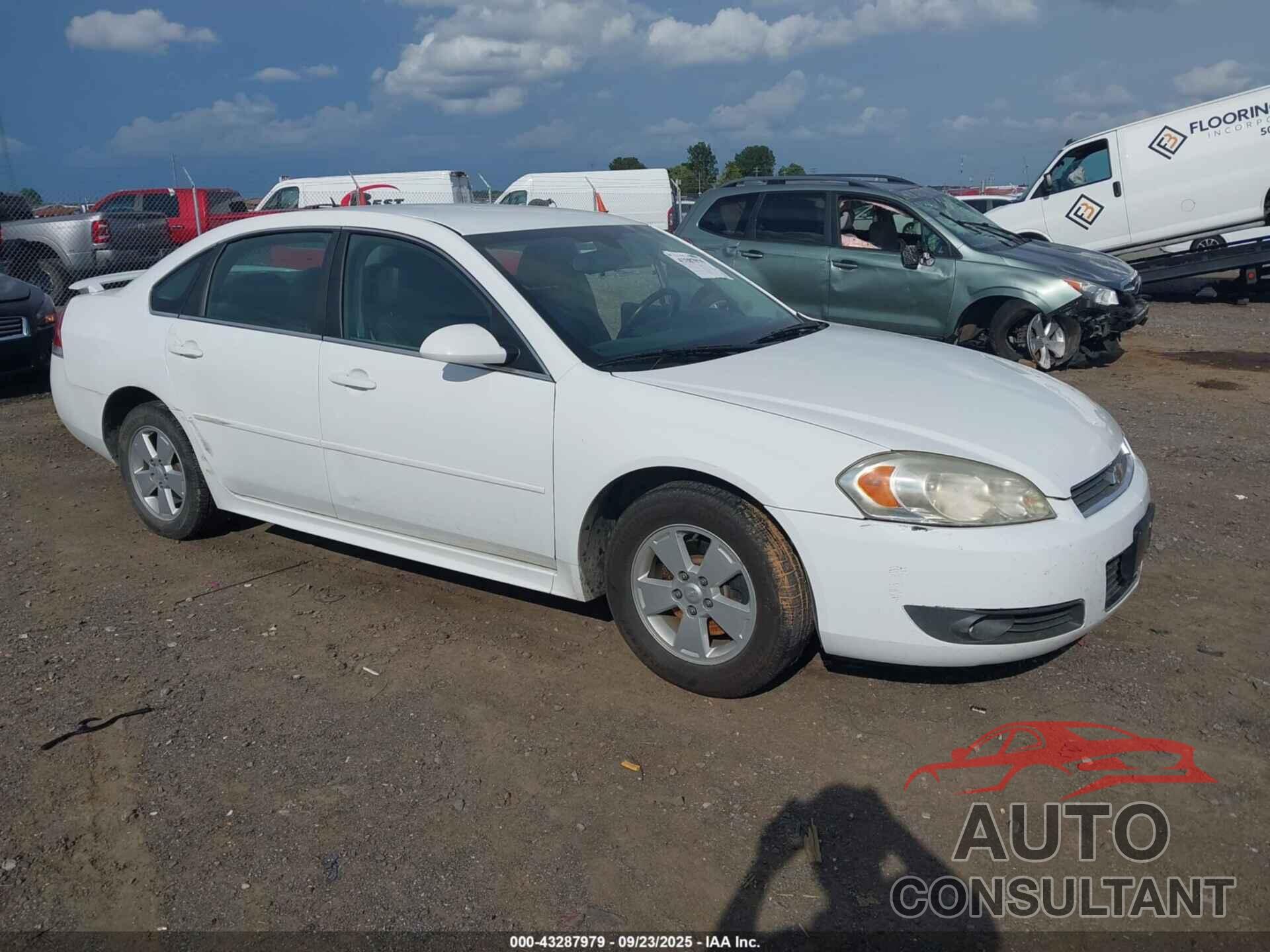 CHEVROLET IMPALA 2010 - 2G1WB5EK9A1151395