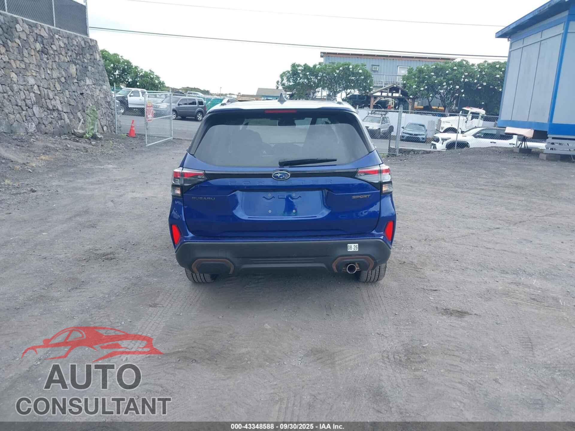 SUBARU FORESTER 2025 - JF2SLDFC6SH427861