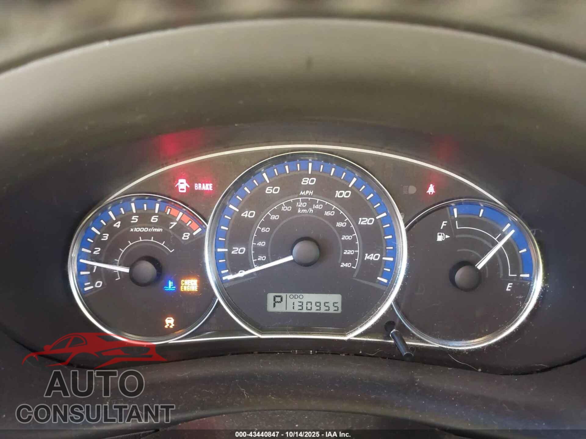 SUBARU FORESTER 2011 - JF2SHAEC6BH773149