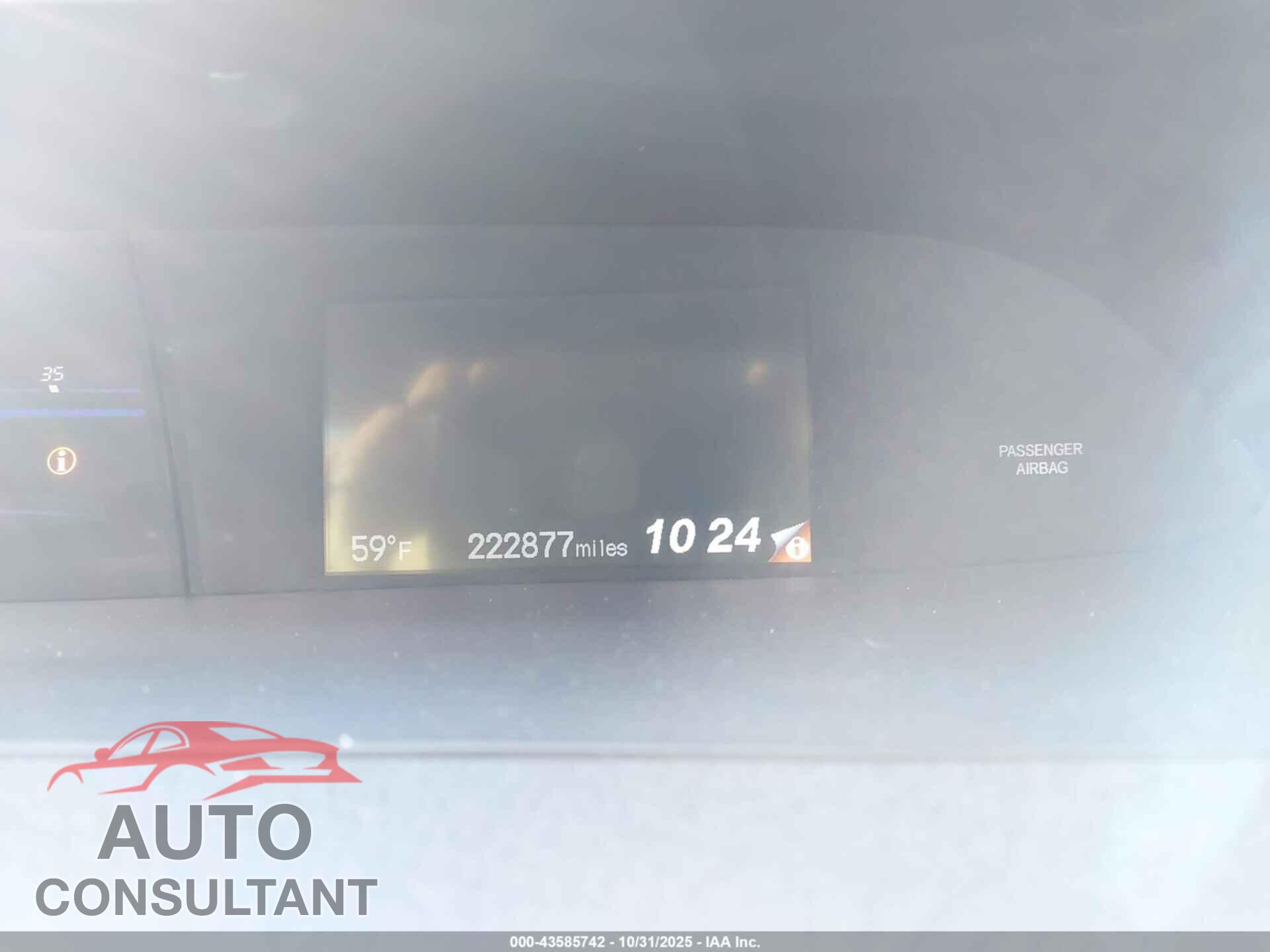 HONDA CIVIC 2012 - 2HGFG3B86CH547432