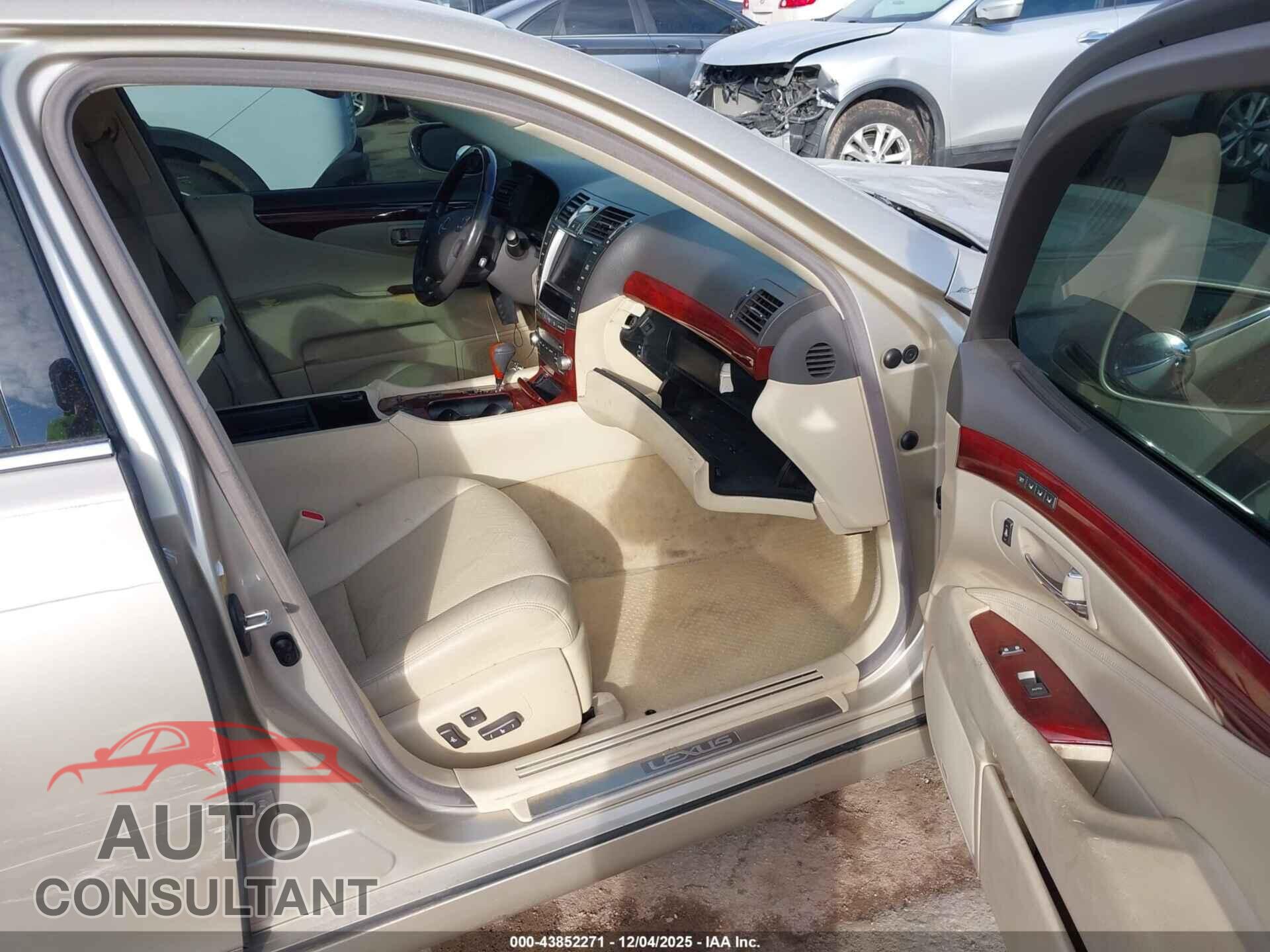 LEXUS LS 460 2010 - JTHBL5EF8A5101039