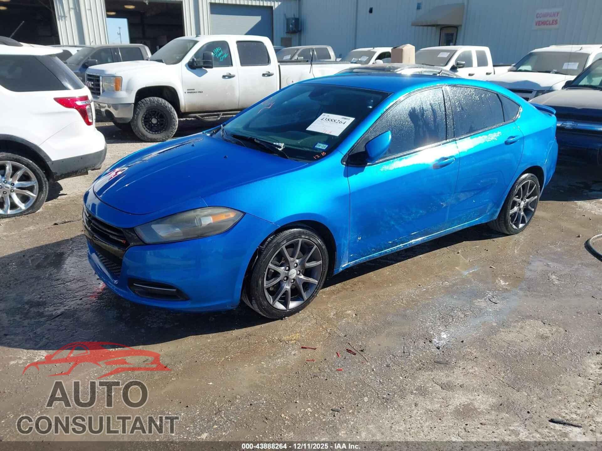 DODGE DART 2016 - 1C3CDFAAXGD704032