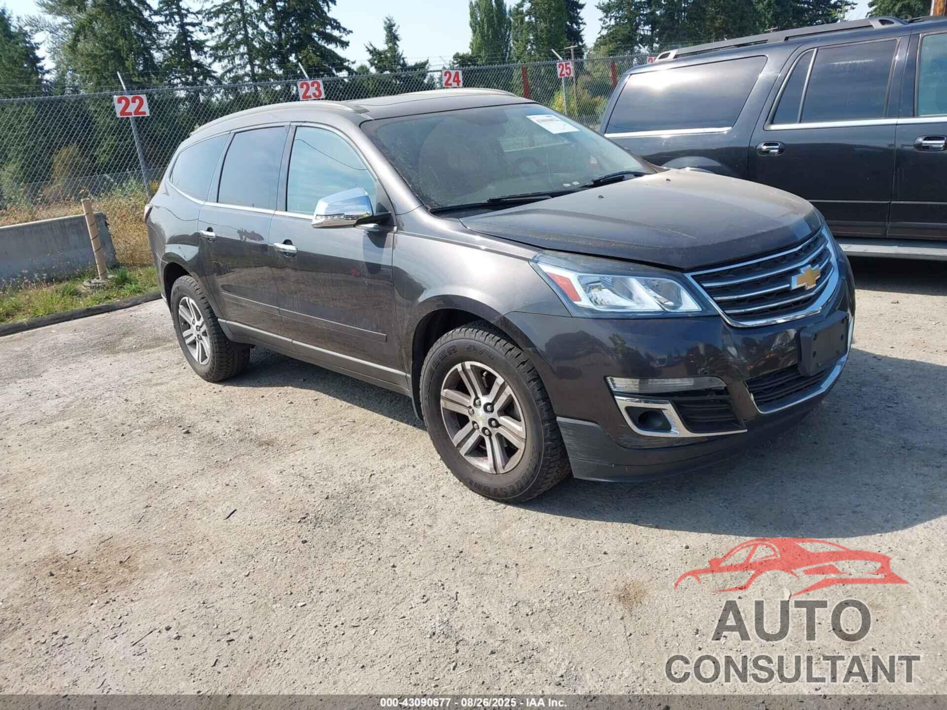 CHEVROLET TRAVERSE 2015 - 1GNKVGKDXFJ293533