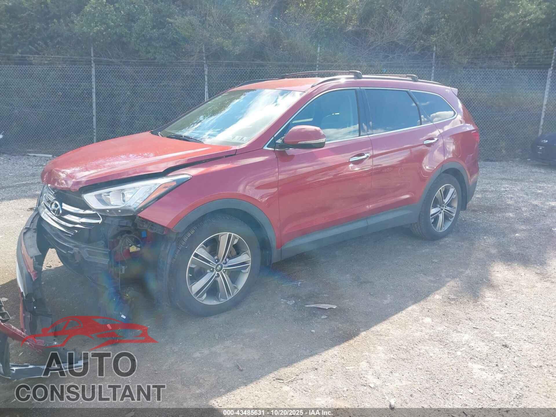 HYUNDAI SANTA FE 2015 - KM8SNDHF2FU114329
