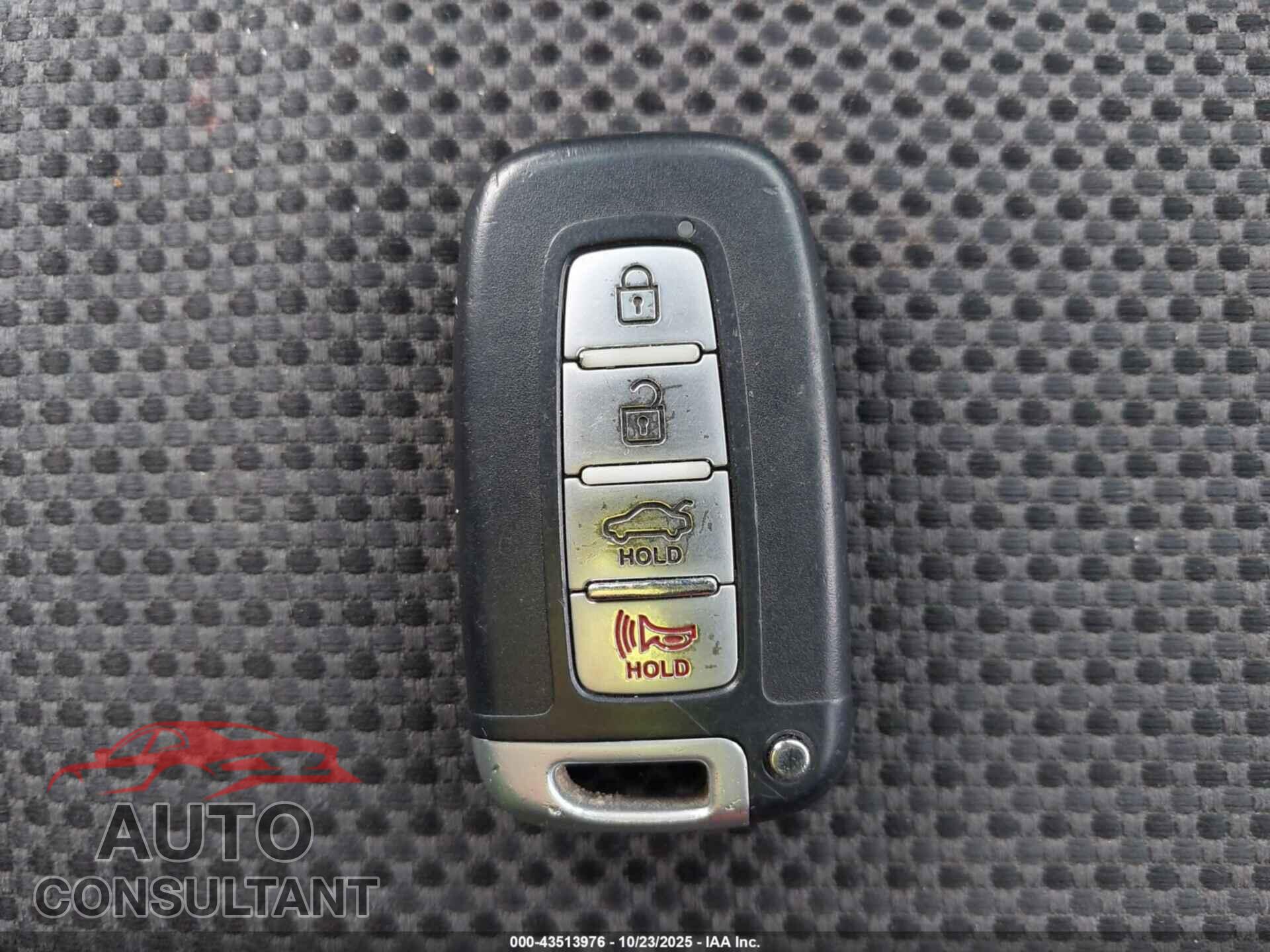 HYUNDAI SONATA 2013 - 5NPEC4AC9DH580077