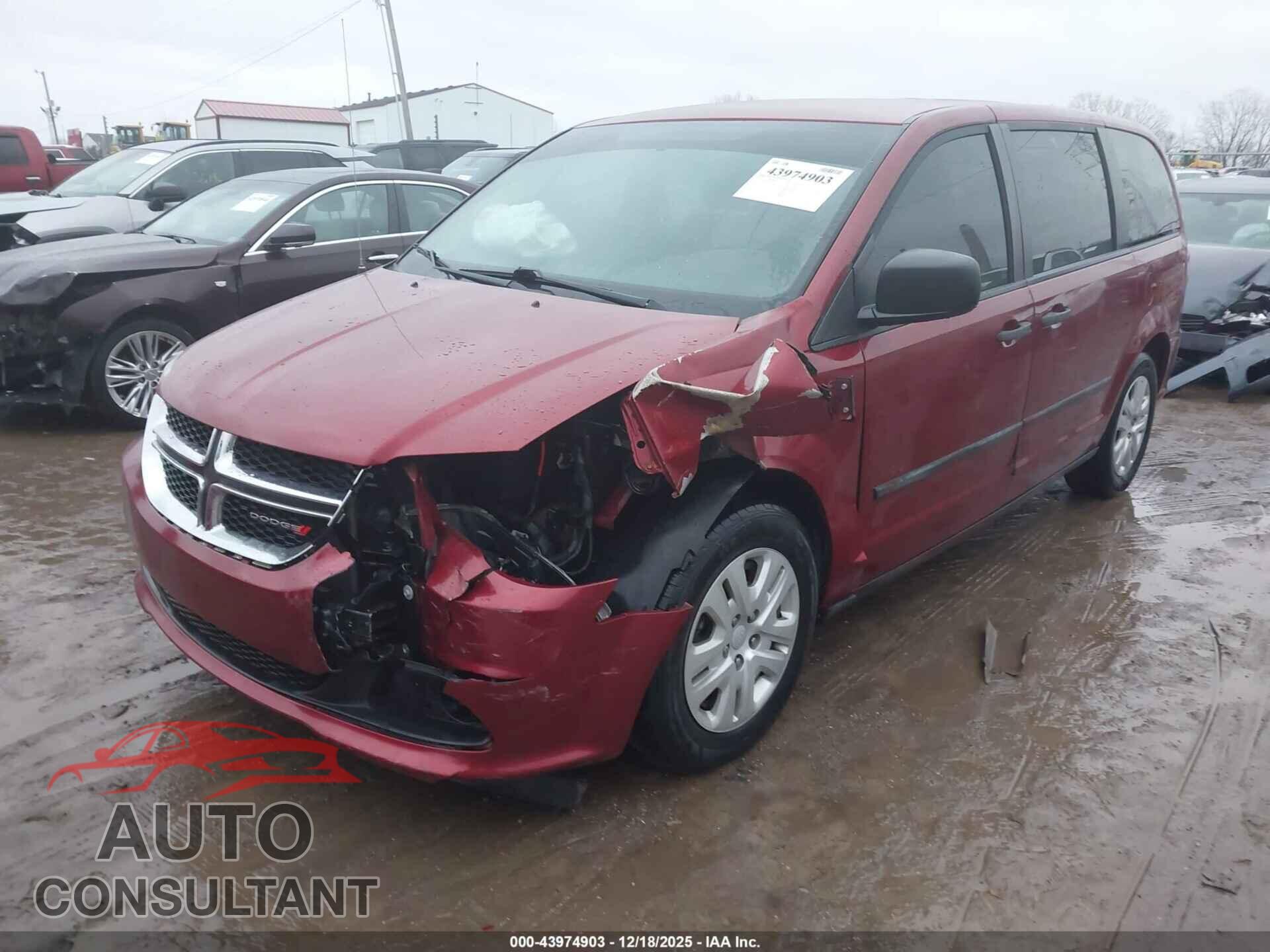 DODGE GRAND CARAVAN 2014 - 2C4RDGBG9ER405771