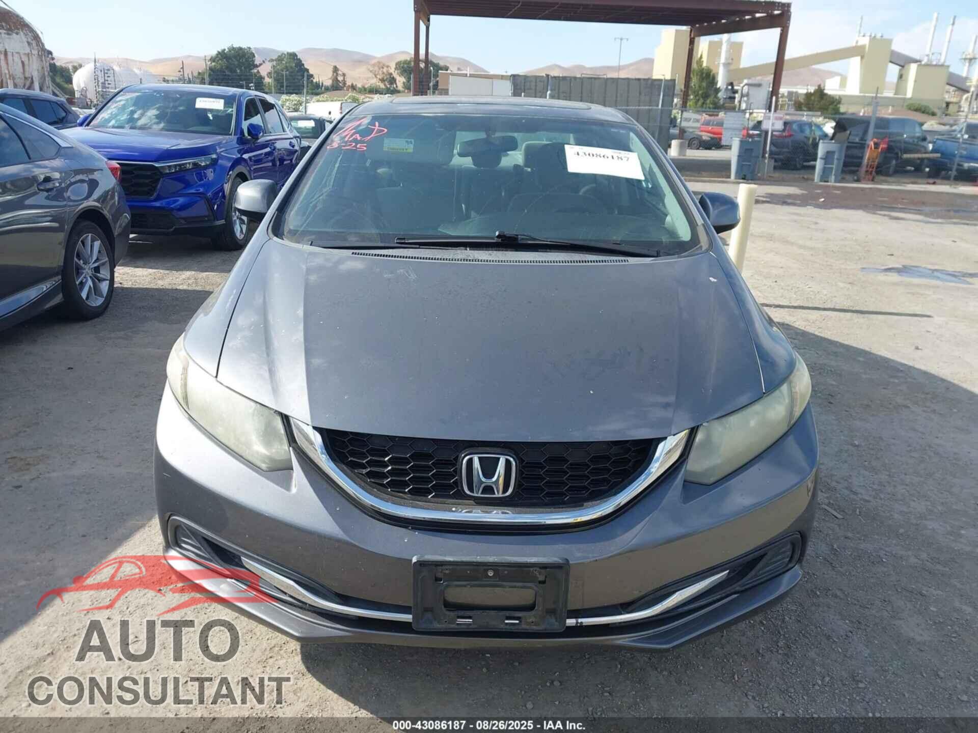HONDA CIVIC 2013 - 19XFB2F84DE225029