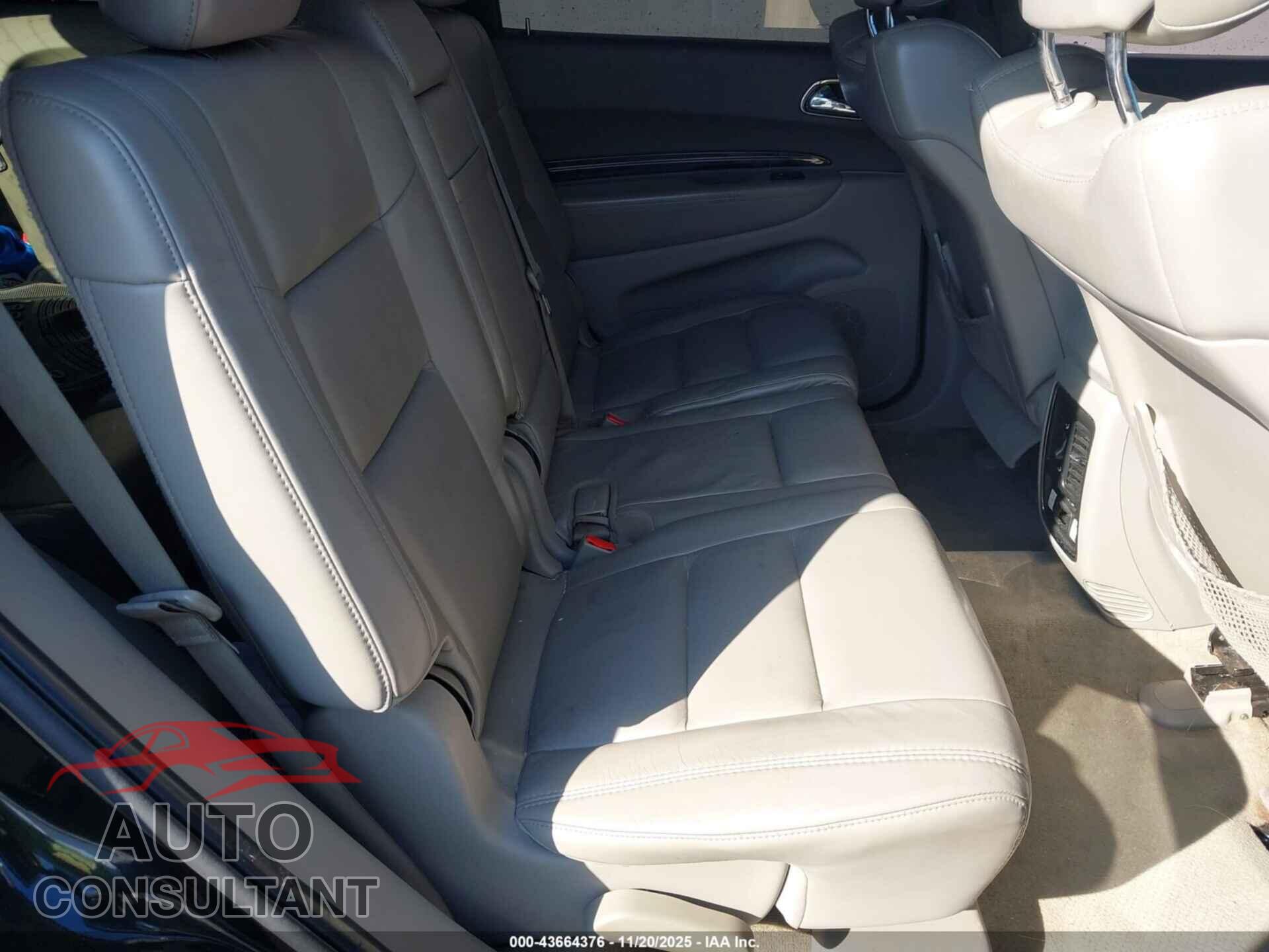 DODGE DURANGO 2011 - 1D4SD4GT3BC630264