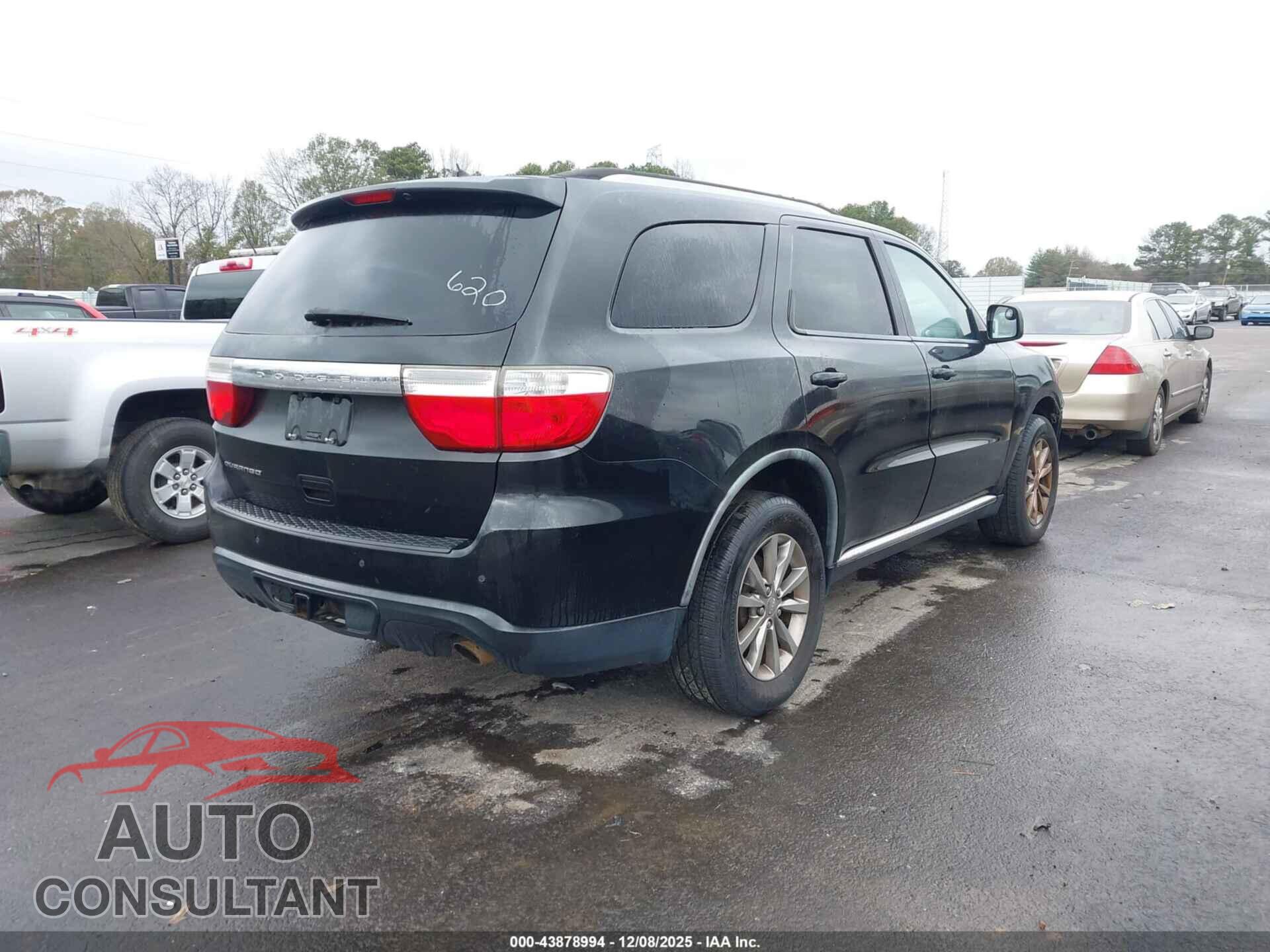 DODGE DURANGO 2012 - 1C4RDHAG6CC204939