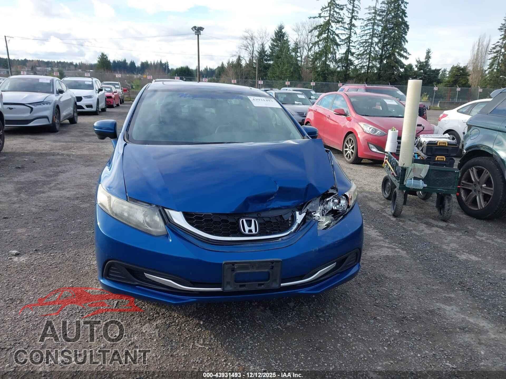 HONDA CIVIC 2014 - 19XFB2F86EE217788