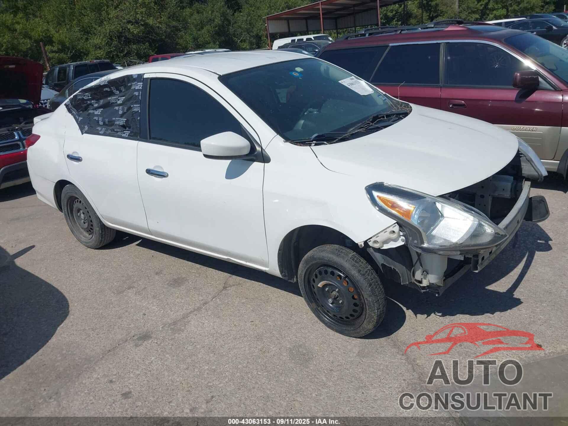 NISSAN VERSA 2018 - 3N1CN7AP0JL814434