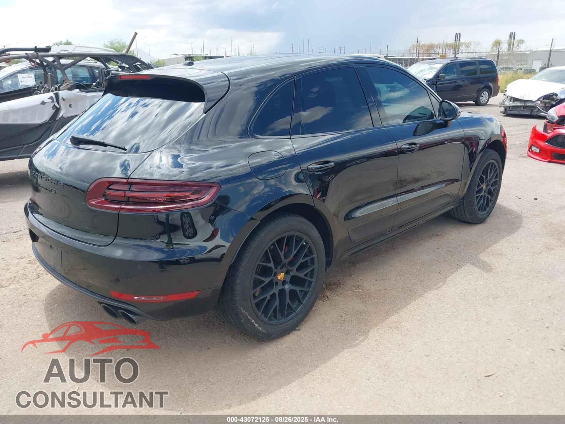 PORSCHE MACAN 2017 - WP1AG2A58HLB55443