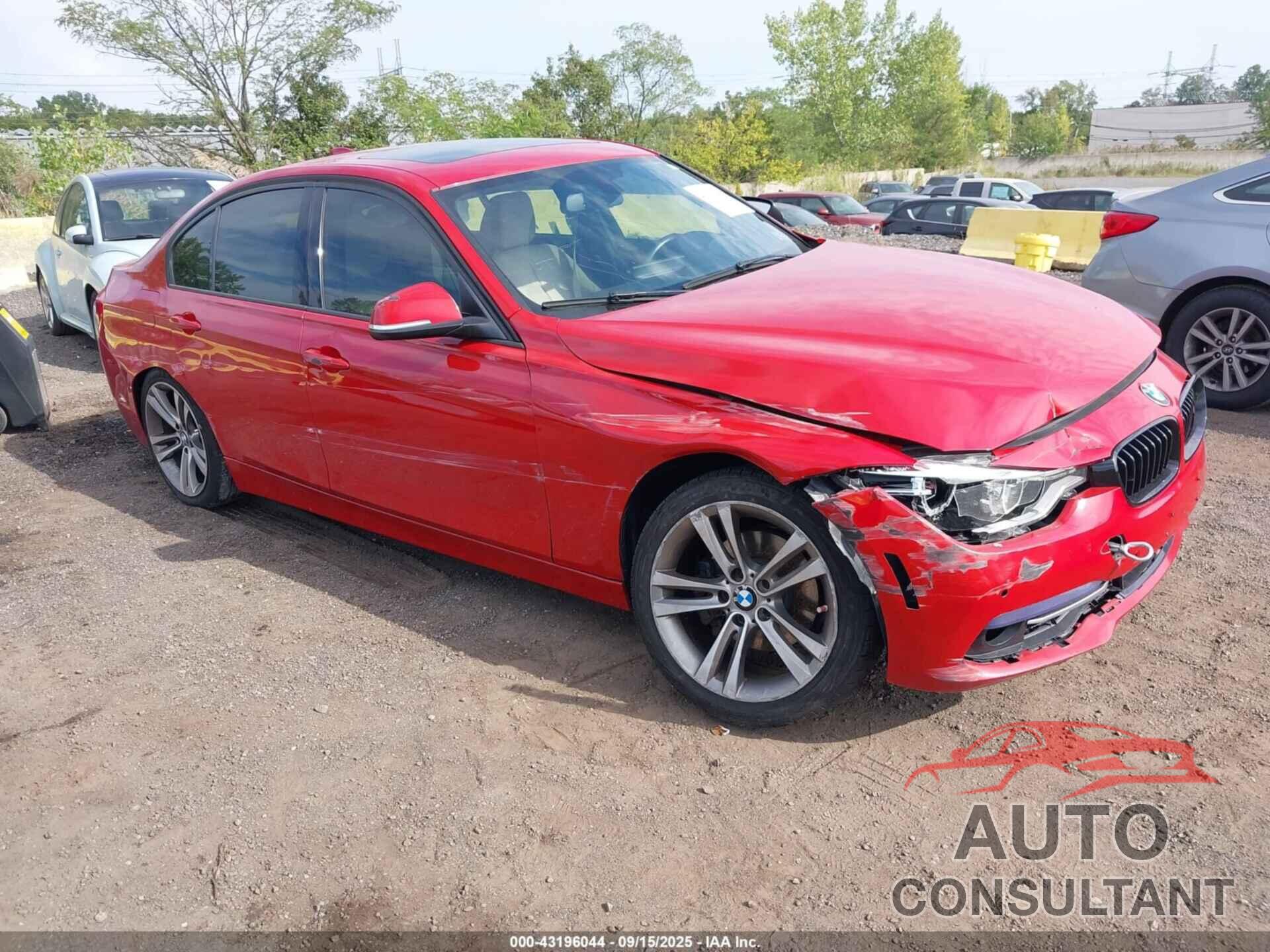 BMW 328I 2016 - WBA8E3C50GK502855