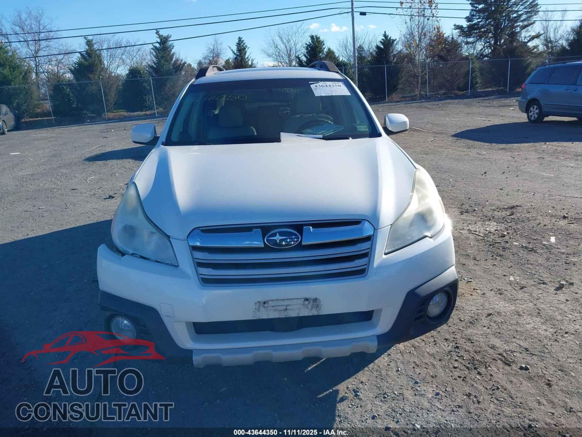 SUBARU OUTBACK 2014 - 4S4BRBLC4E3243859