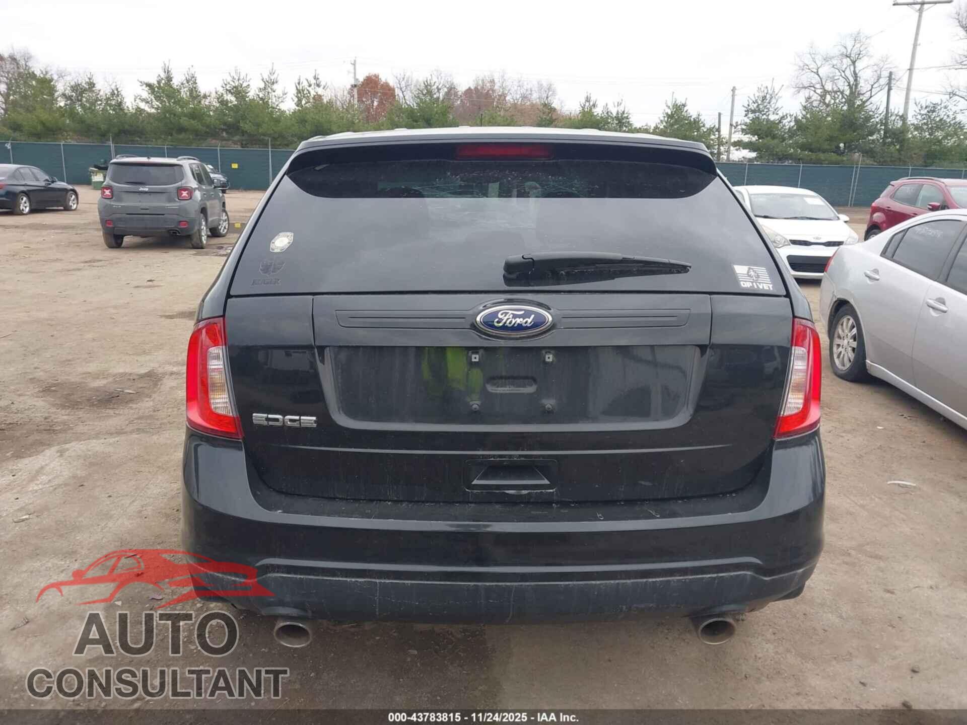FORD EDGE 2013 - 2FMDK3GC5DBE07034