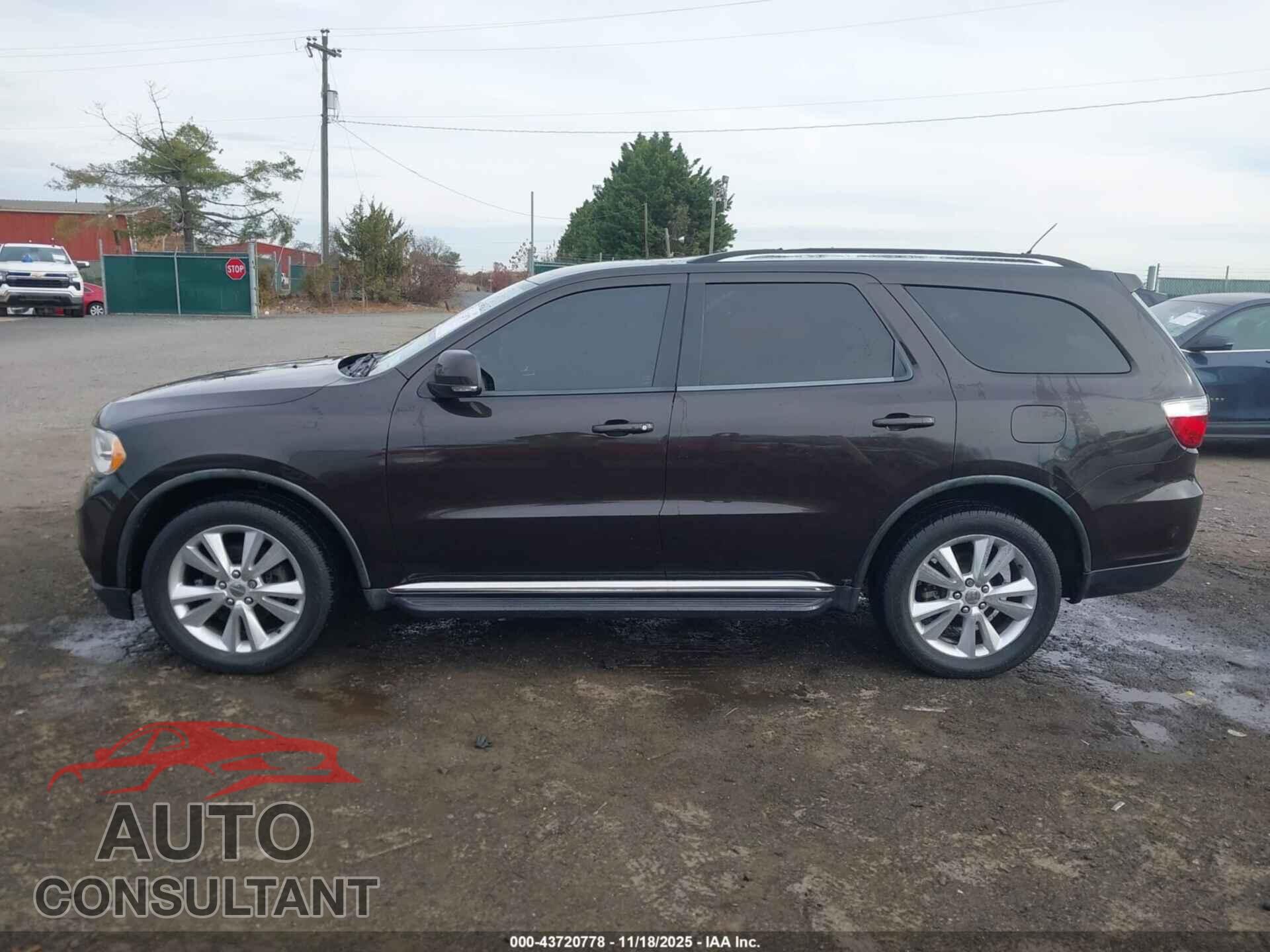 DODGE DURANGO 2012 - 1C4RDJDG3CC198004