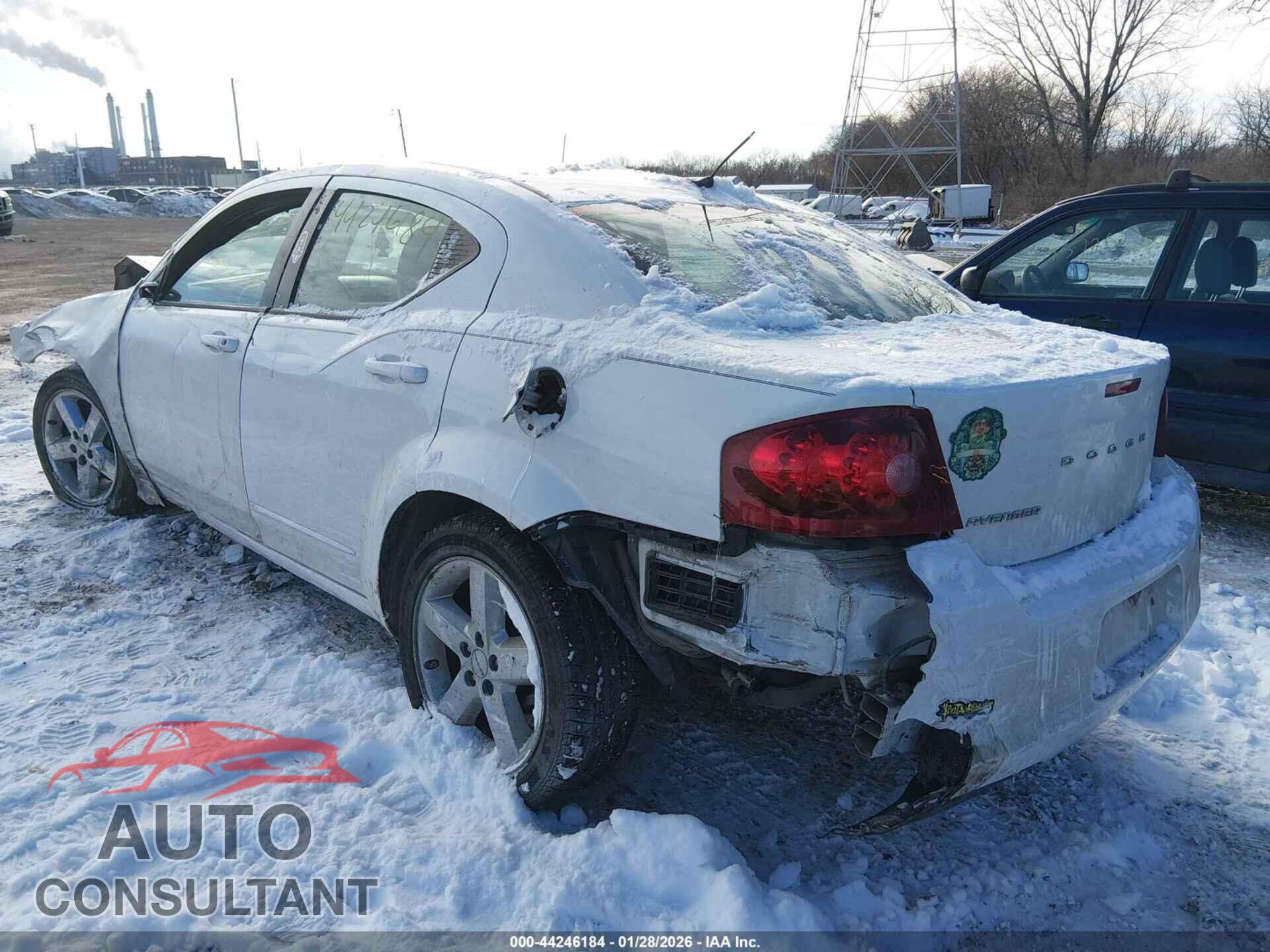 DODGE AVENGER 2012 - 1C3CDZAB7CN209897