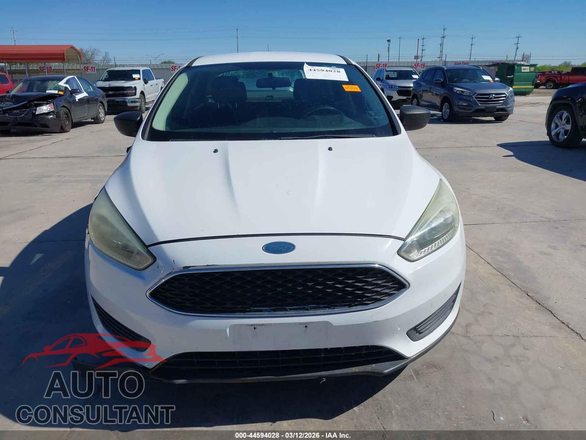 FORD FOCUS 2016 - 1FADP3E24GL395078