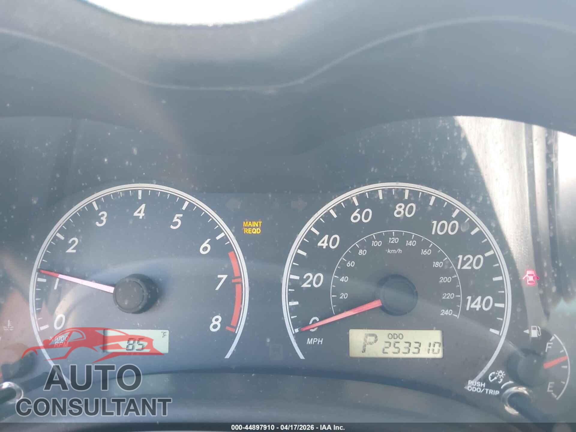 TOYOTA COROLLA 2011 - 2T1BU4EEXBC698702