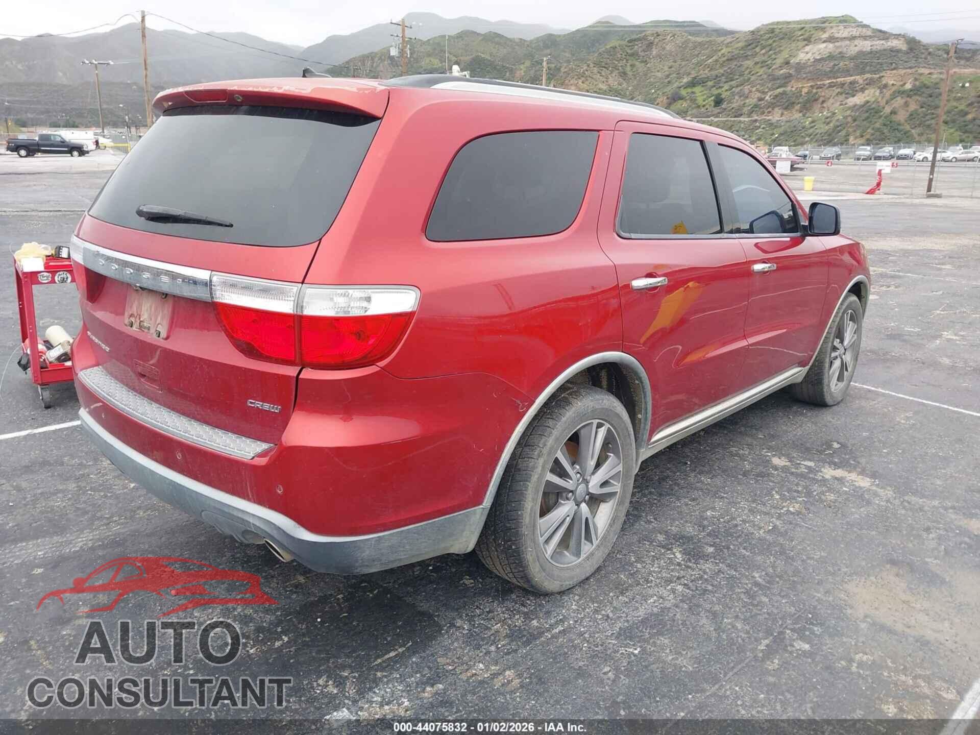 DODGE DURANGO 2011 - 1D4RD4GG3BC653318
