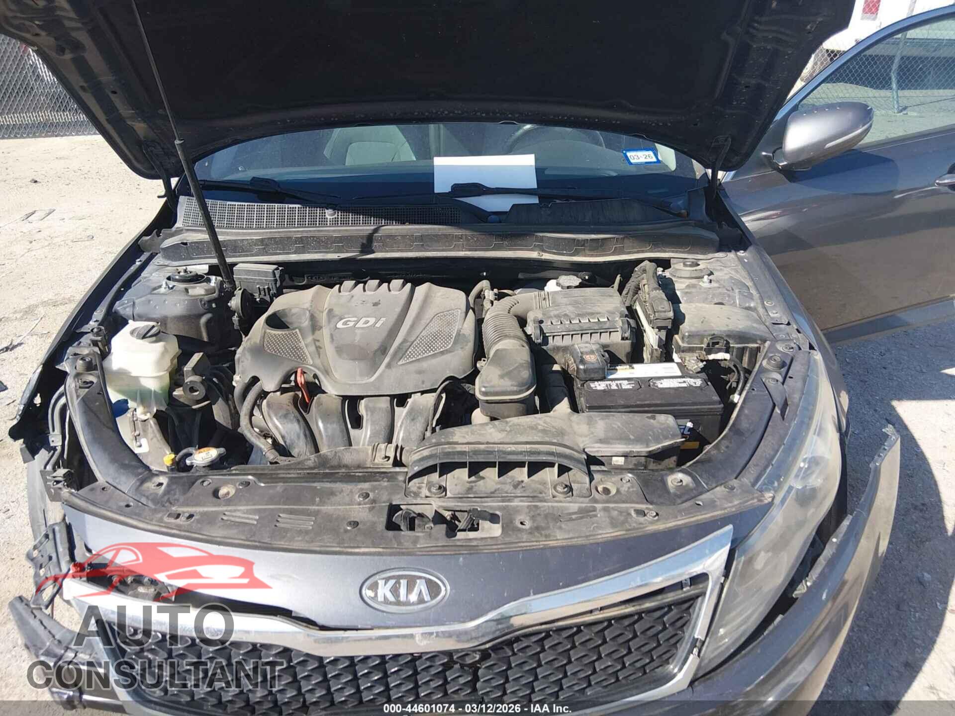 KIA OPTIMA 2011 - KNAGN4A7XB5172364