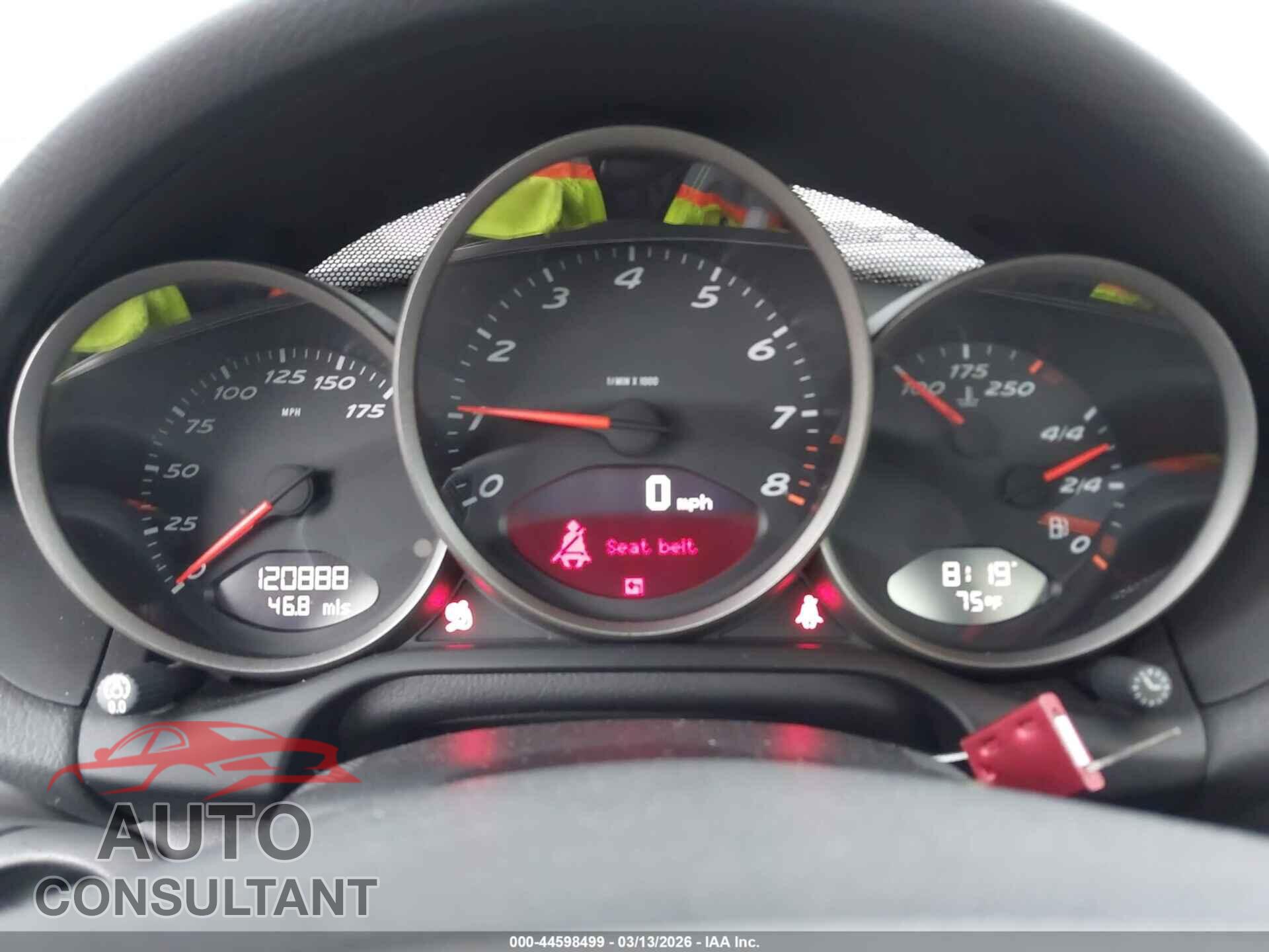 PORSCHE BOXSTER 2010 - WP0CA2A86AS710309