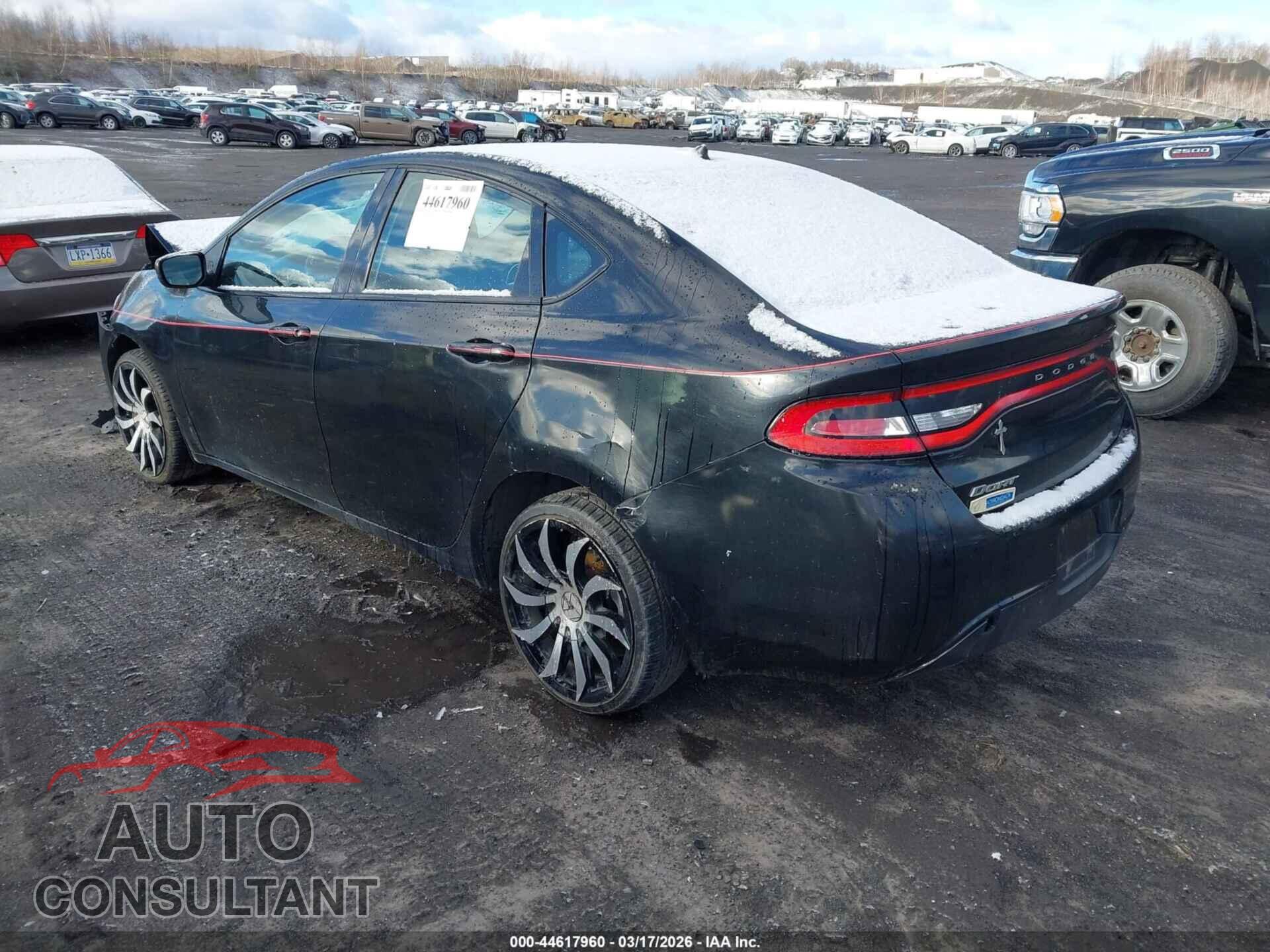 DODGE DART 2015 - 1C3CDFAA0FD247701