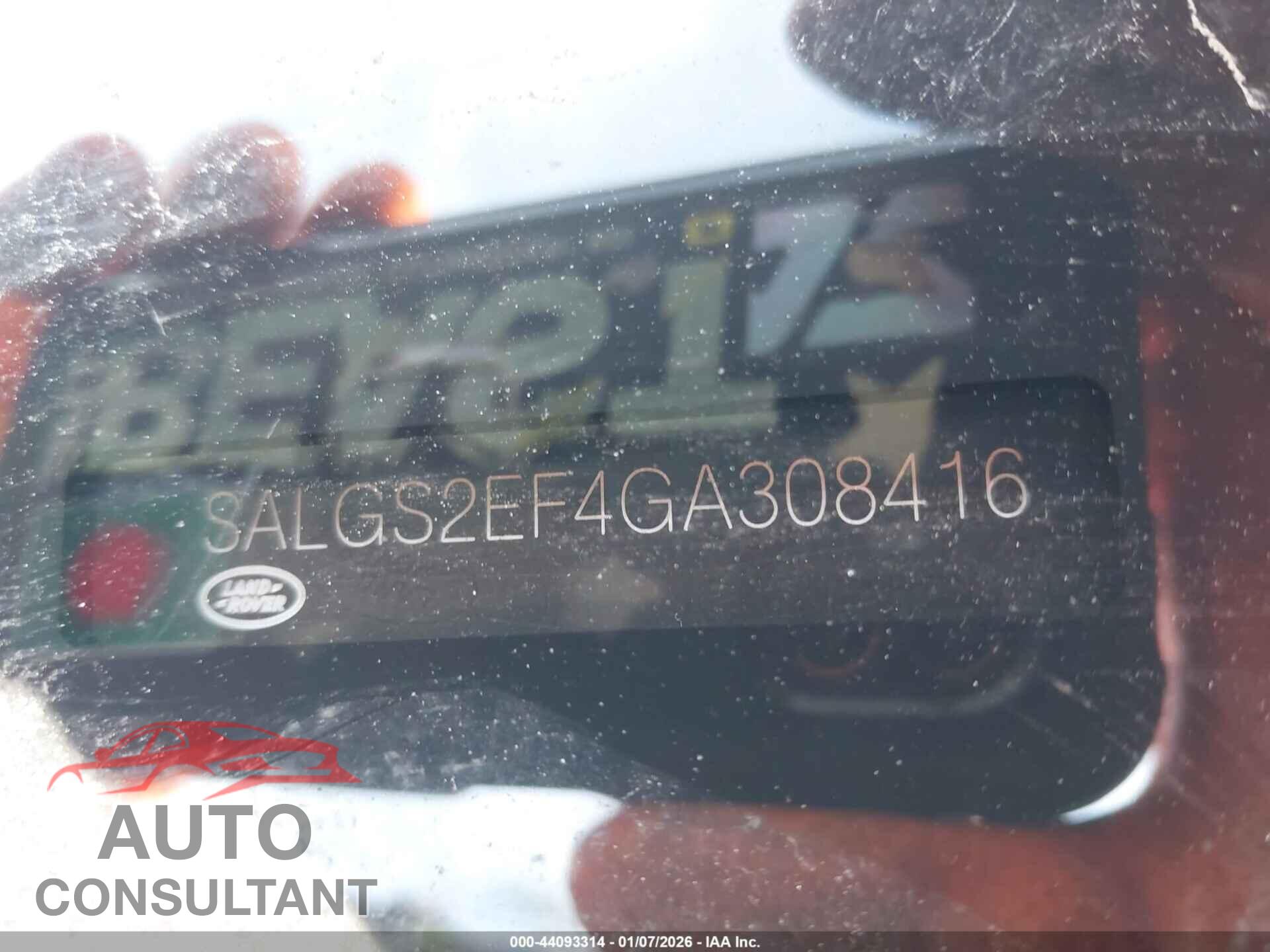 LAND ROVER RANGE ROVER 2016 - SALGS2EF4GA308416
