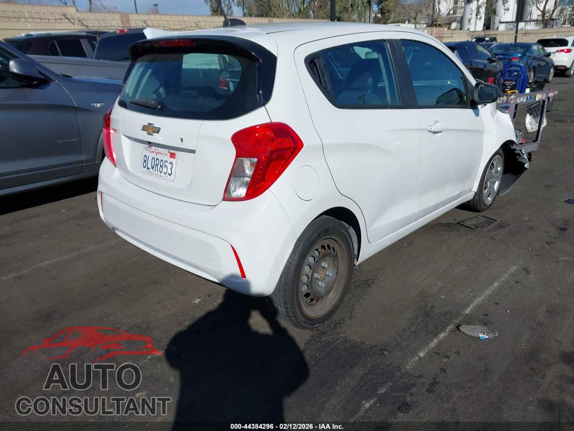 CHEVROLET SPARK 2019 - KL8CB6SA0KC818449