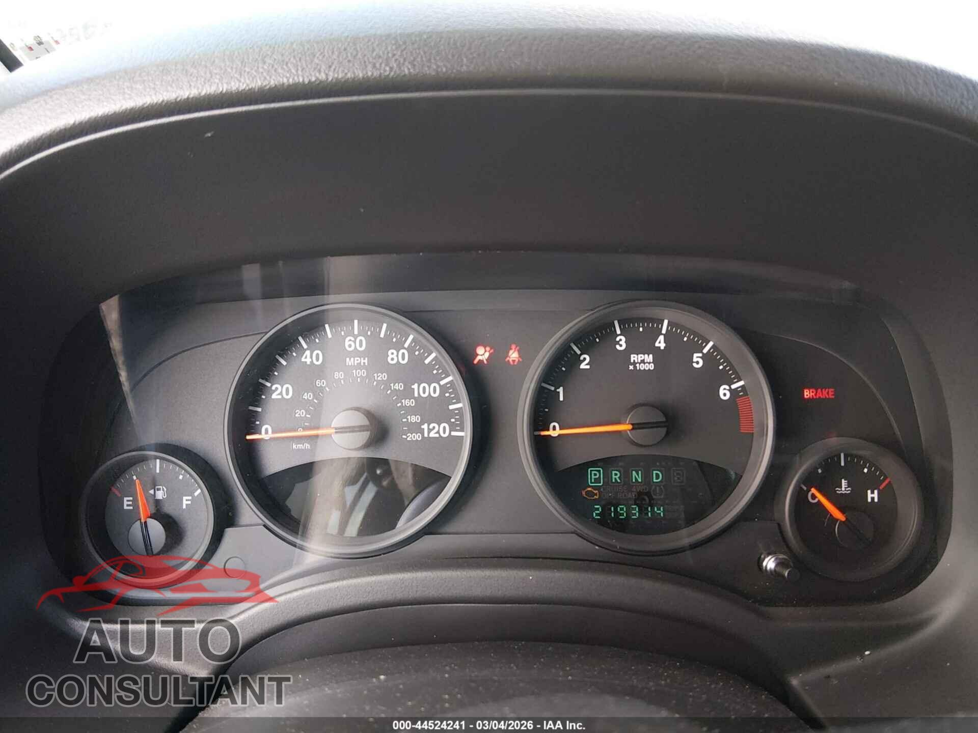 JEEP COMPASS 2011 - 1J4NT1FBXBD142521