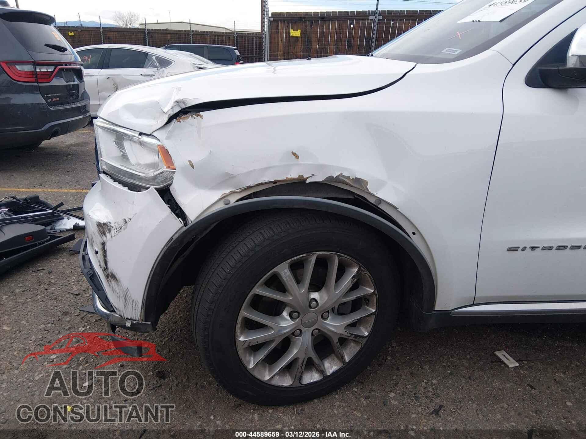 DODGE DURANGO 2015 - 1C4SDJET9FC202994
