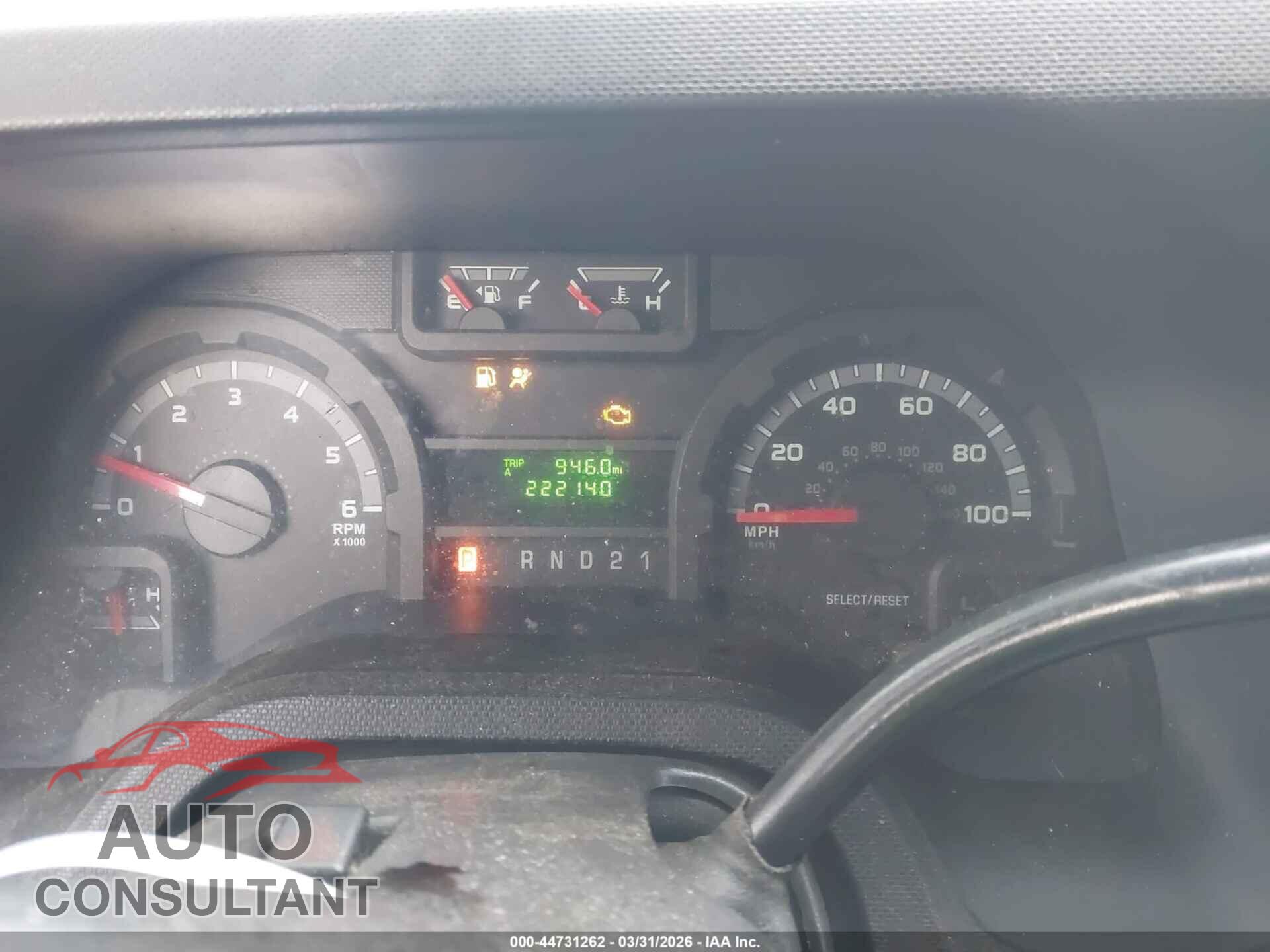 FORD E-150 2009 - 1FTNE14W09DA63732