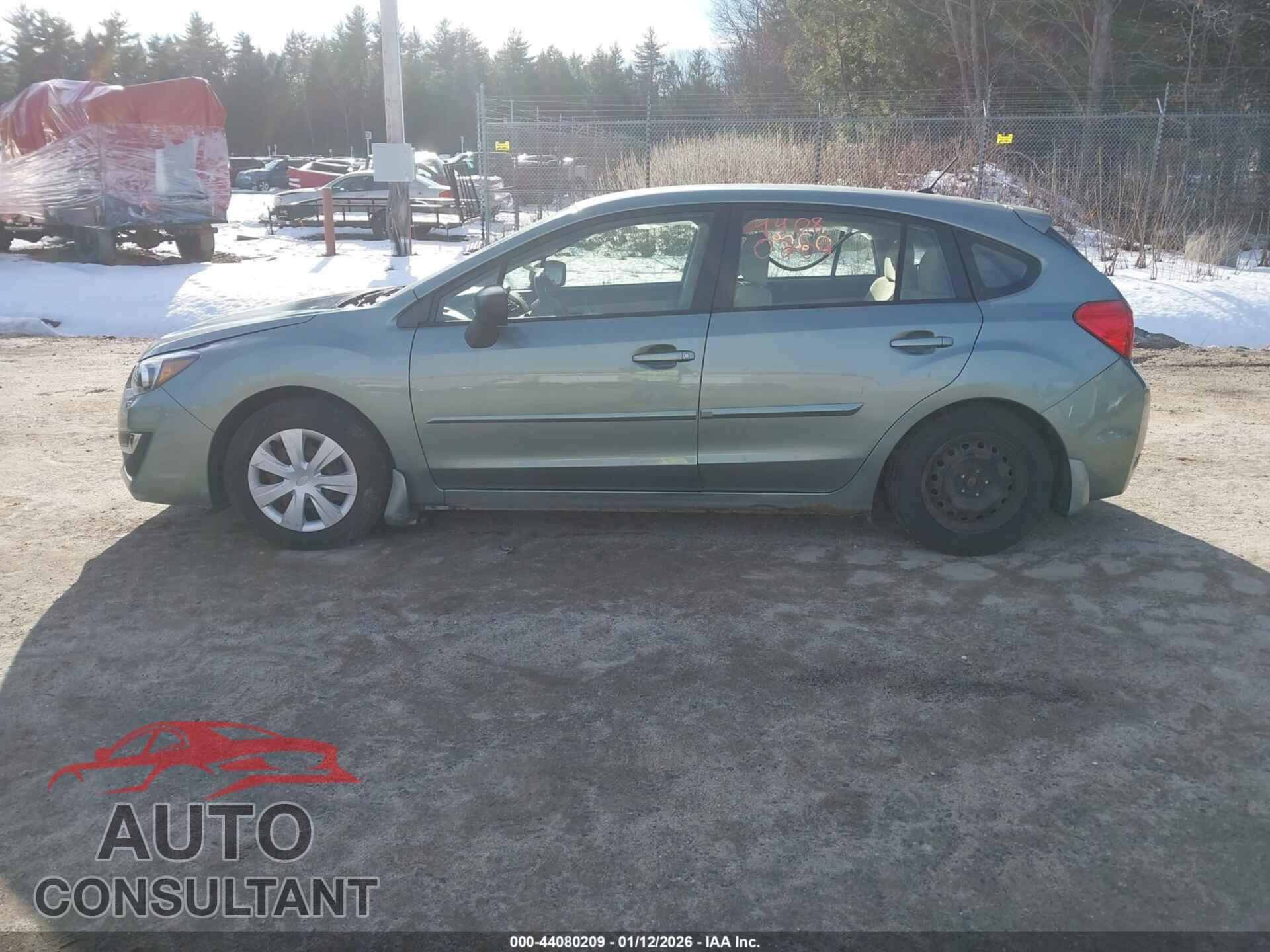 SUBARU IMPREZA 2015 - JF1GPAA66FH303688