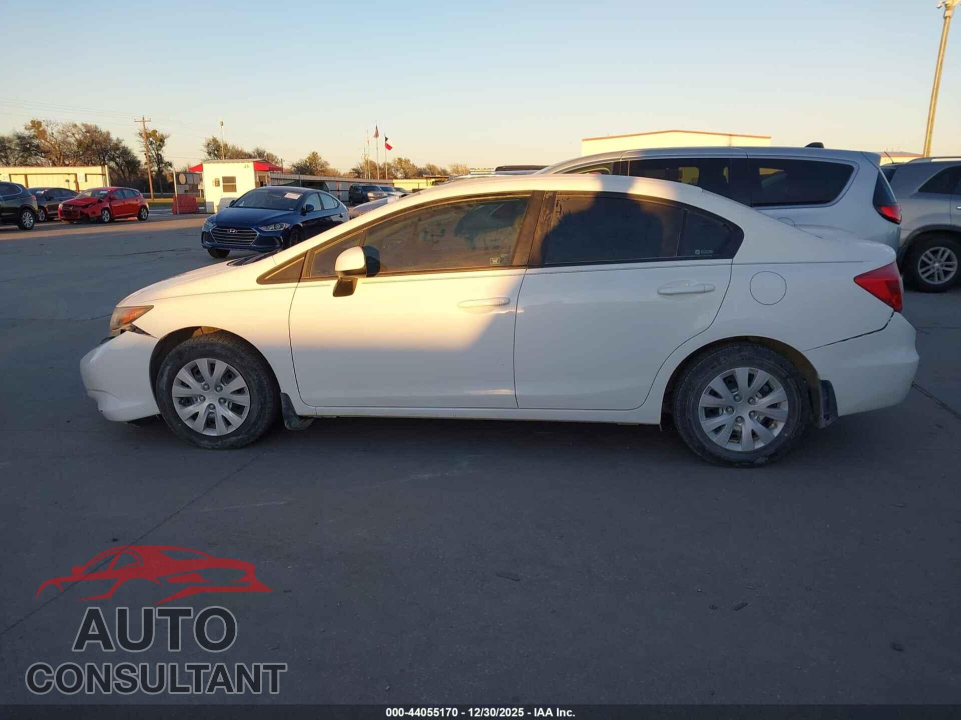 HONDA CIVIC 2012 - 2HGFB2F50CH598577