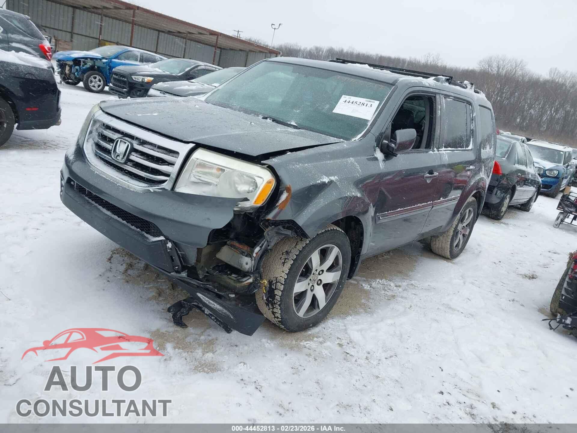 HONDA PILOT 2012 - 5FNYF4H90CB033243