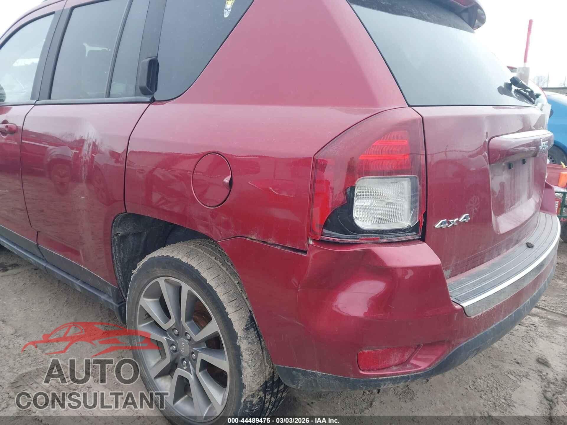 JEEP COMPASS 2017 - 1C4NJDEB9HD176134