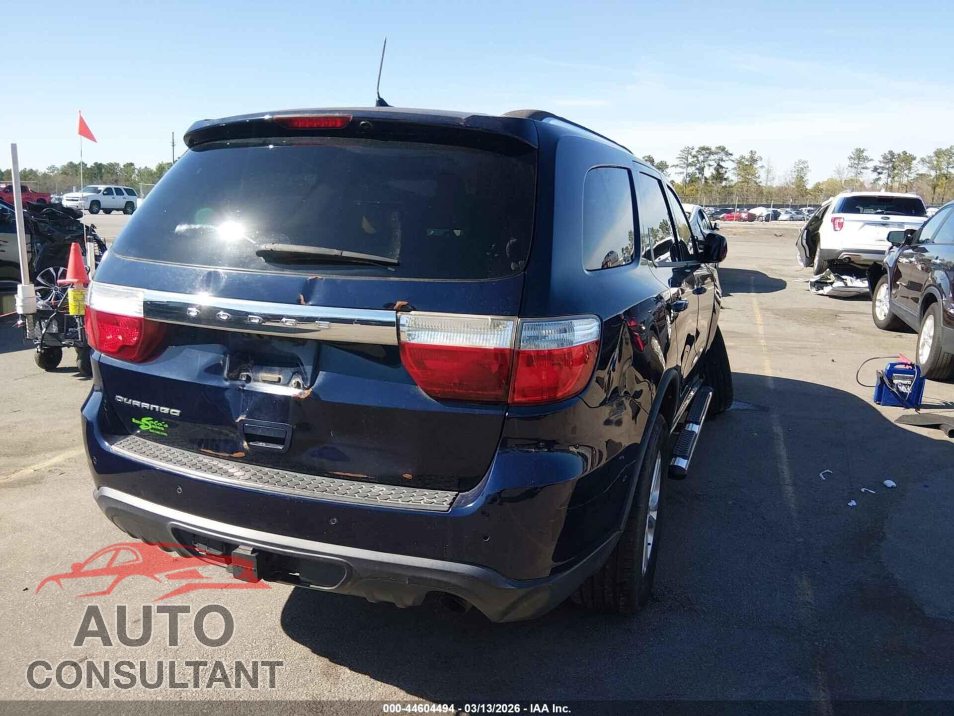 DODGE DURANGO 2013 - 1C4RDHAG1DC558921