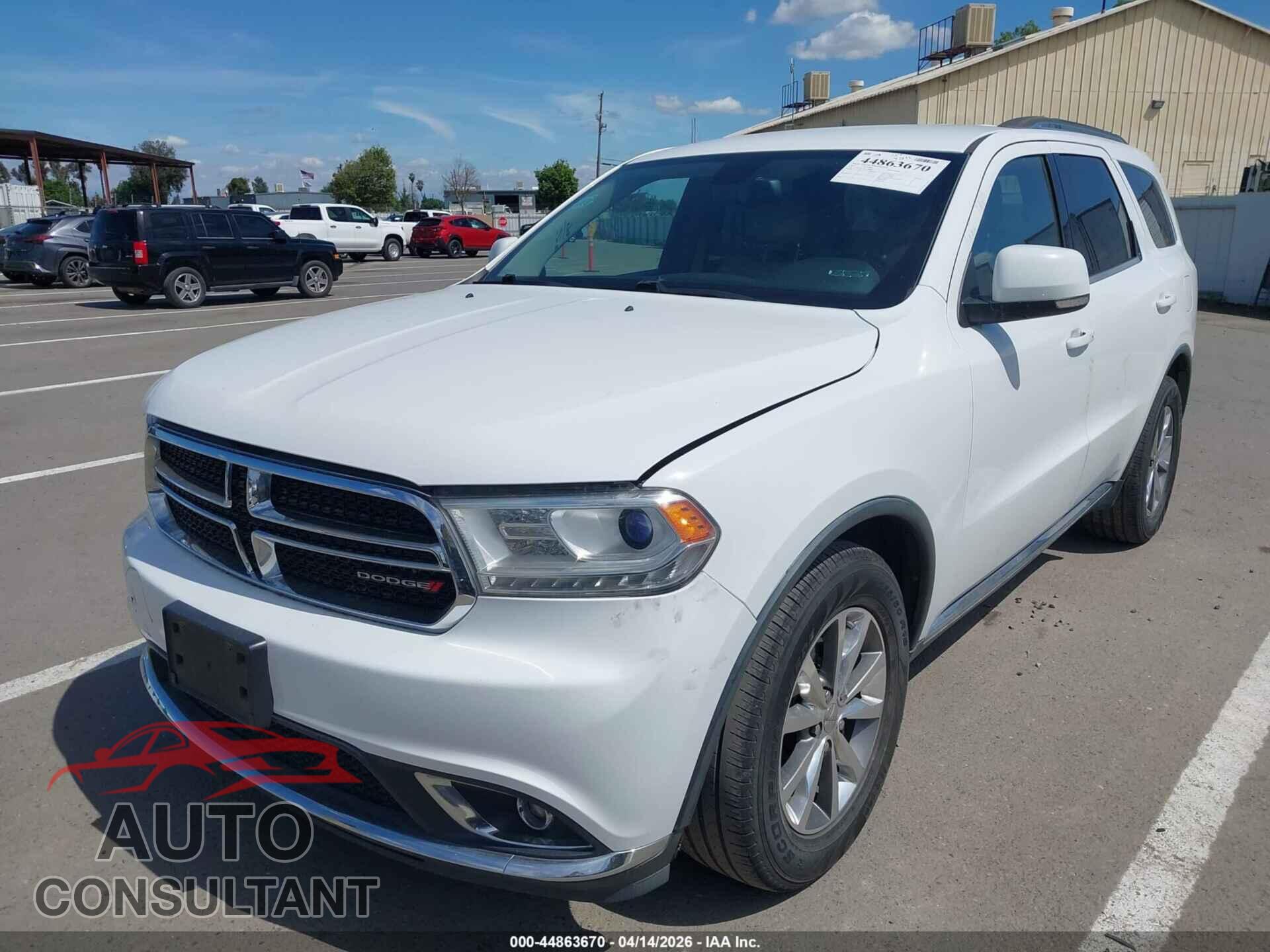 DODGE DURANGO 2015 - 1C4RDHDG4FC906869