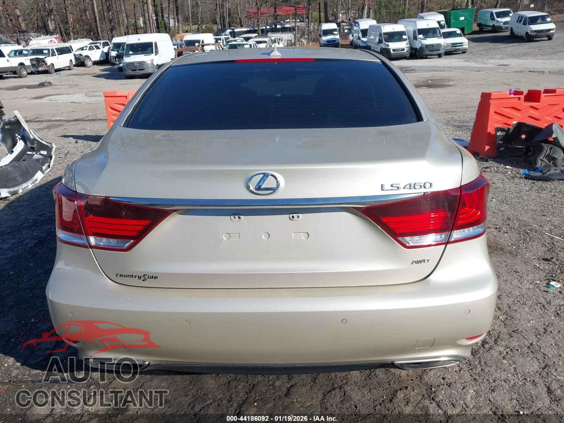 LEXUS LS 460 2013 - JTHCL5EF9D5016915