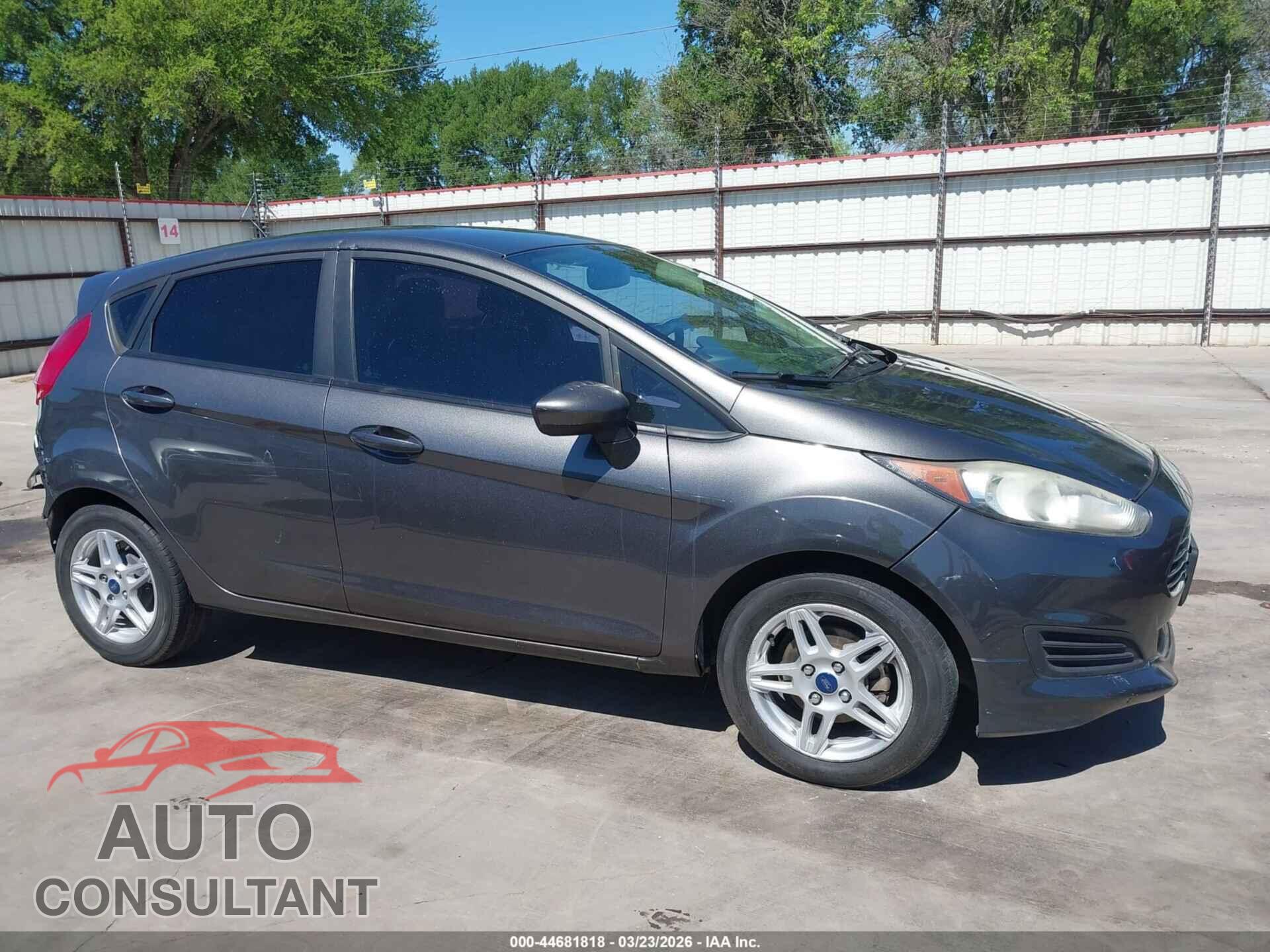 FORD FIESTA 2017 - 3FADP4EJ2HM137624