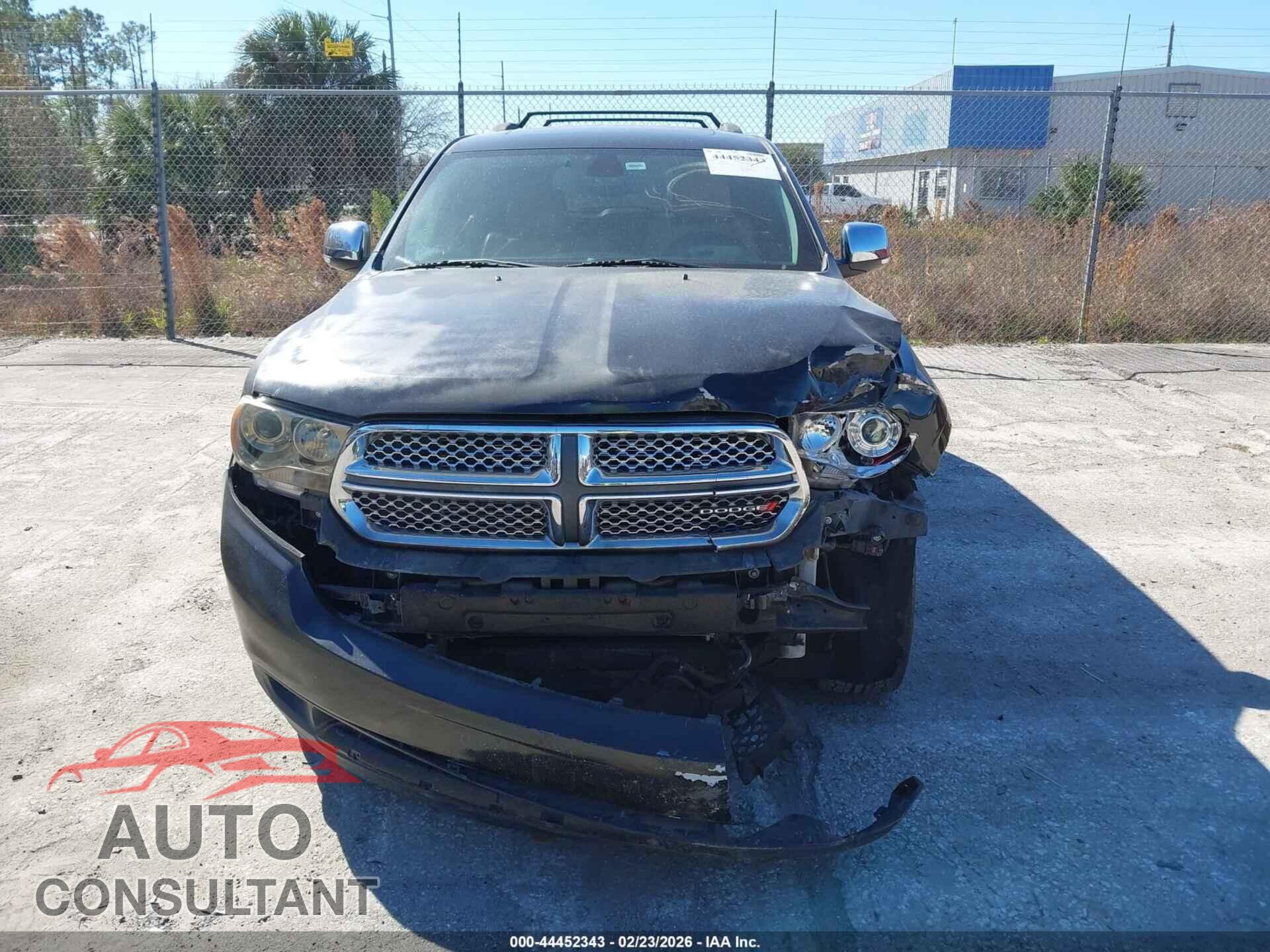 DODGE DURANGO 2013 - 1C4RDHEG0DC673813