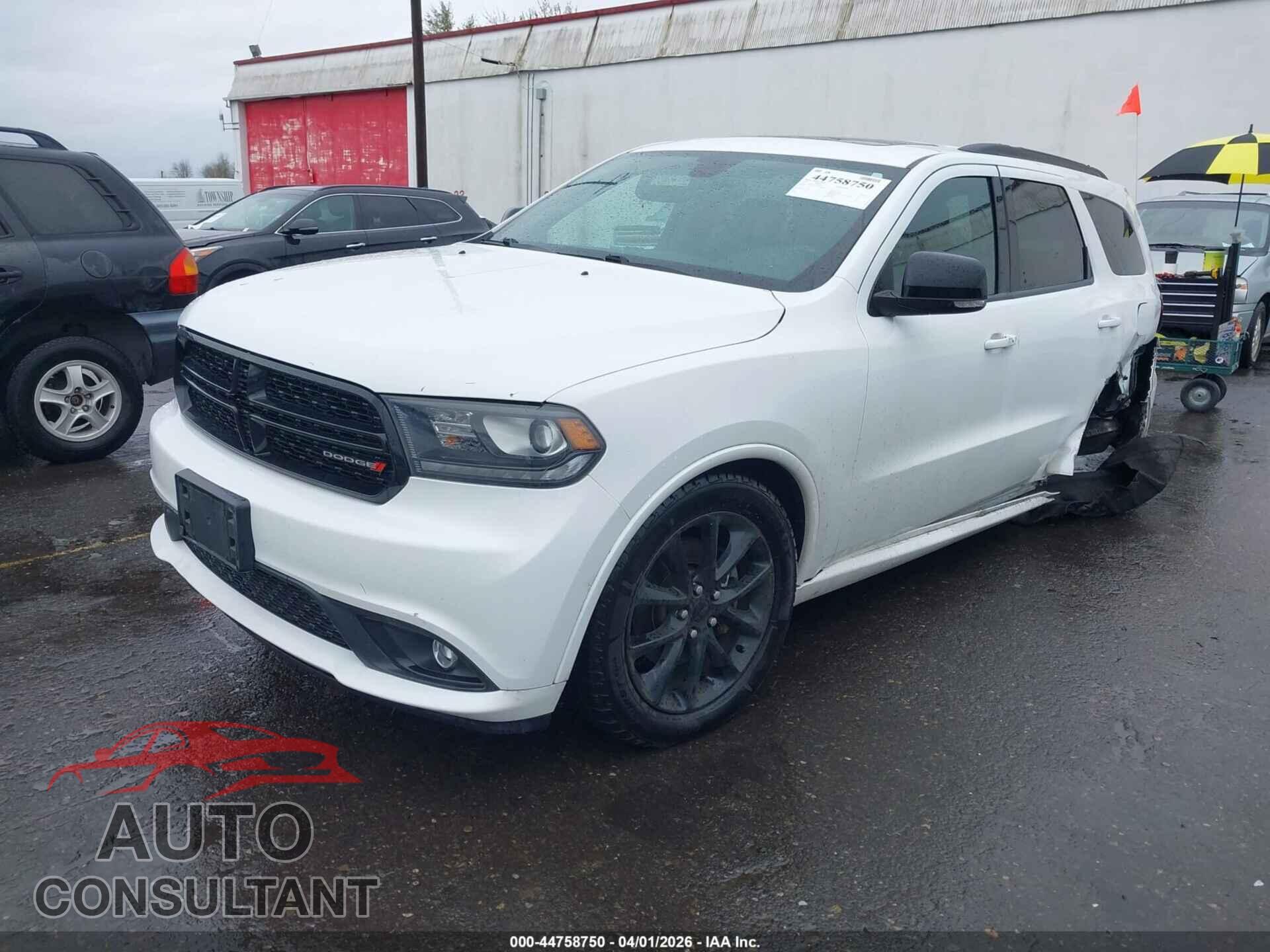 DODGE DURANGO 2017 - 1C4SDJCT1HC748694