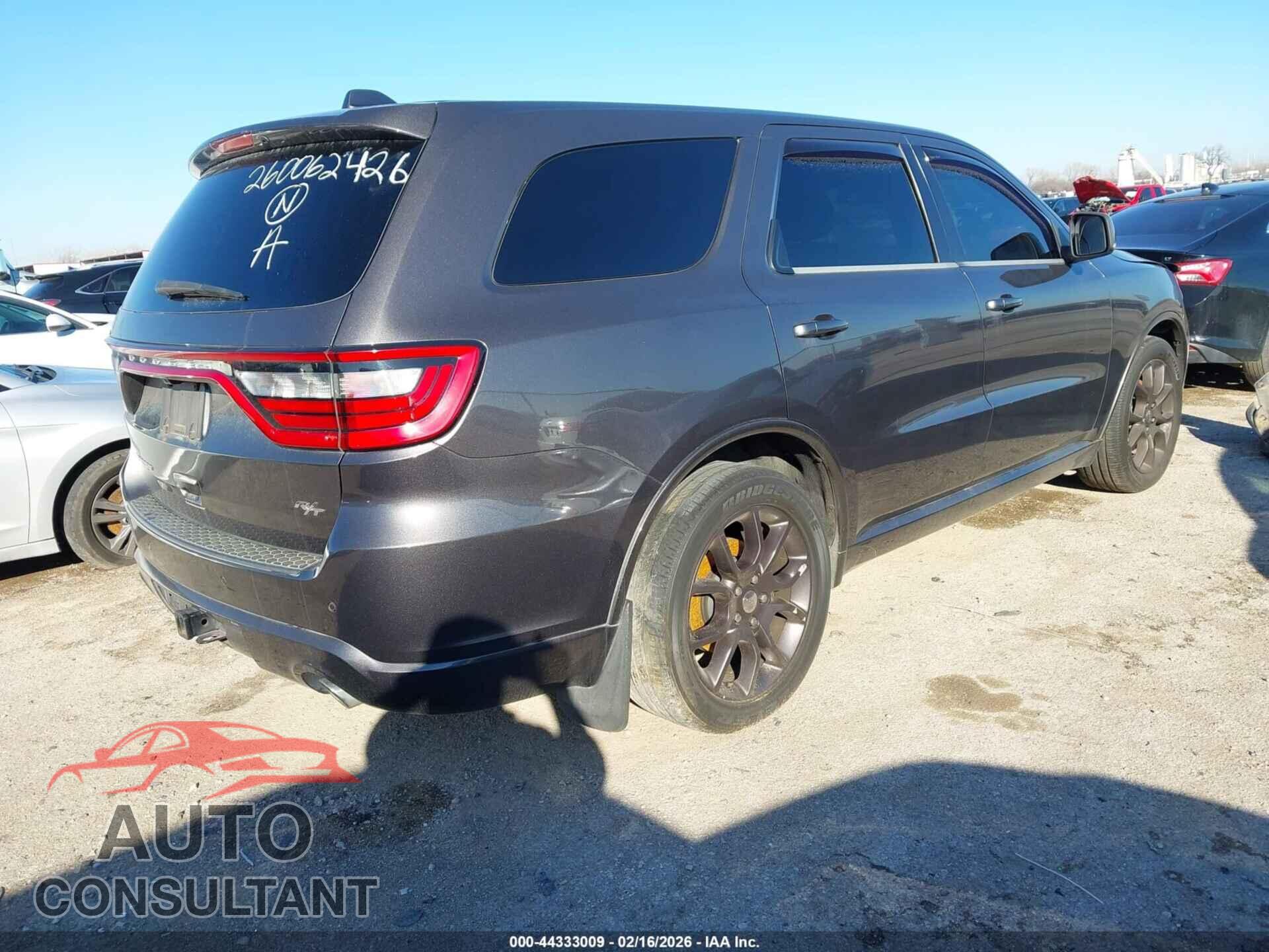 DODGE DURANGO 2015 - 1C4SDHCT1FC187757
