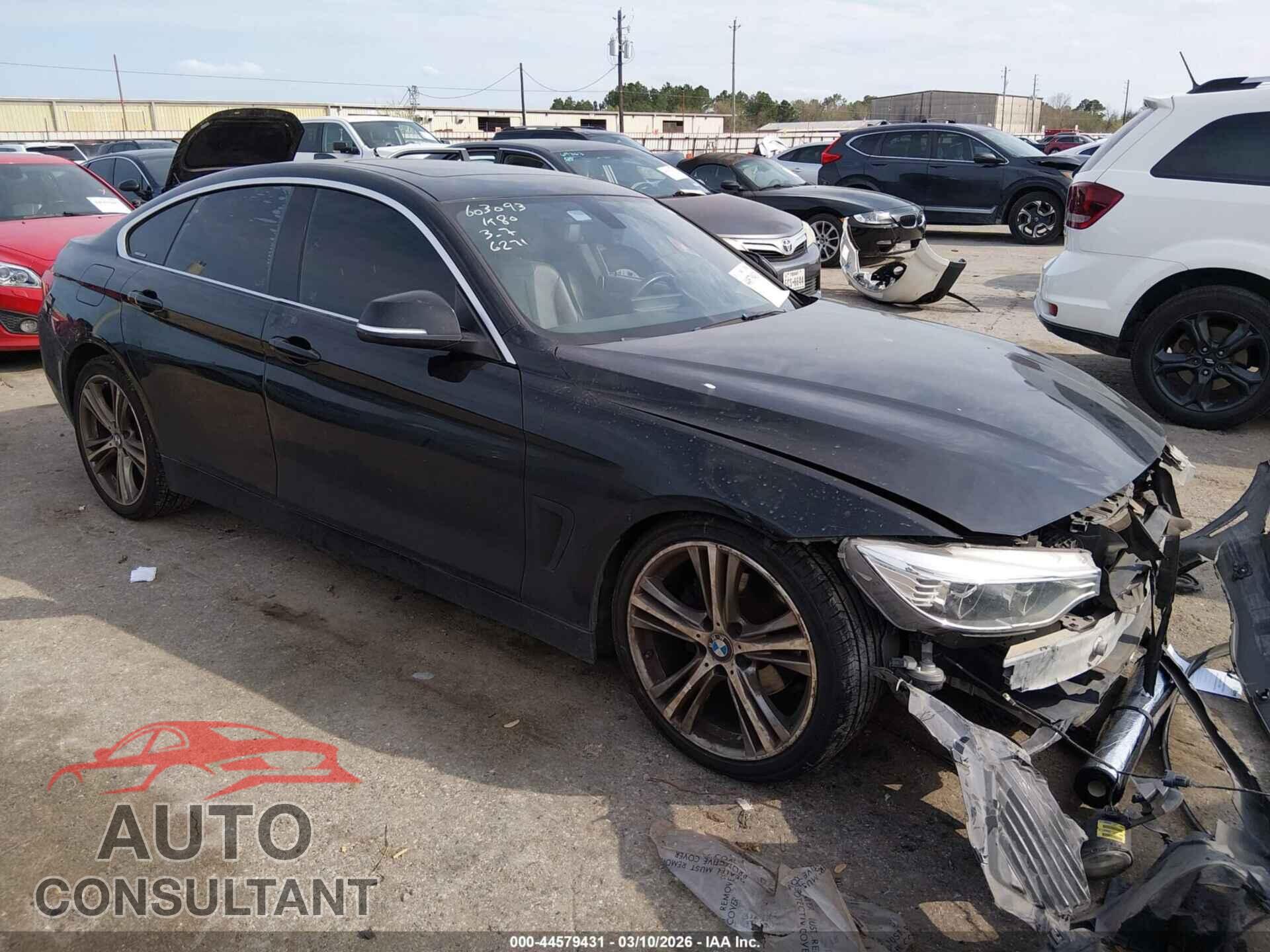 BMW 430I GRAN COUPE 2017 - WBA4F7C52HG786271